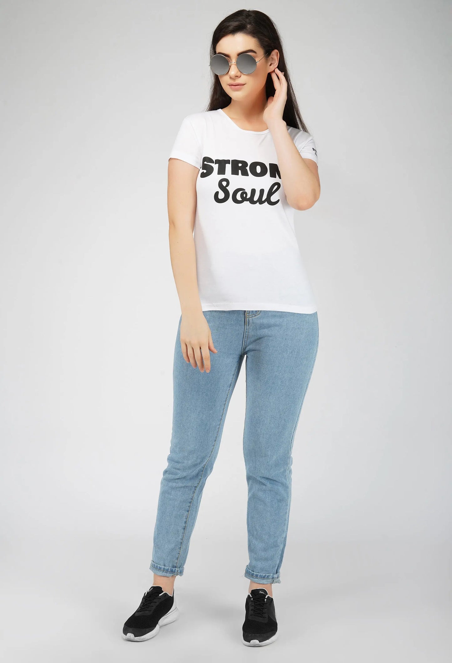 Strong Soul Classic - Women White Tee Strong Soul T Shirt