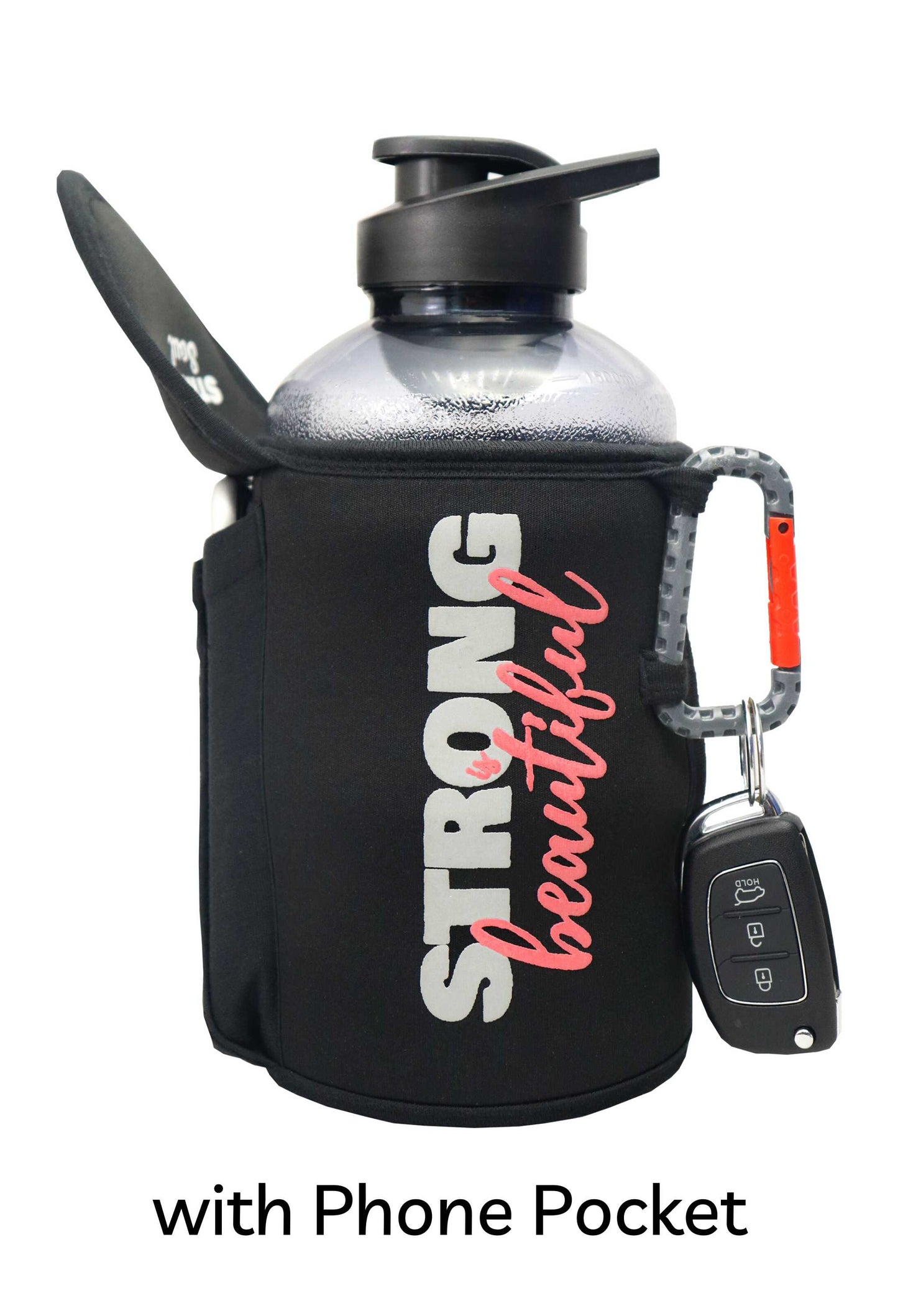 Strong is Beautiful - Gallon Gym Bottle 1.5L Strong Soul Gym Bottle