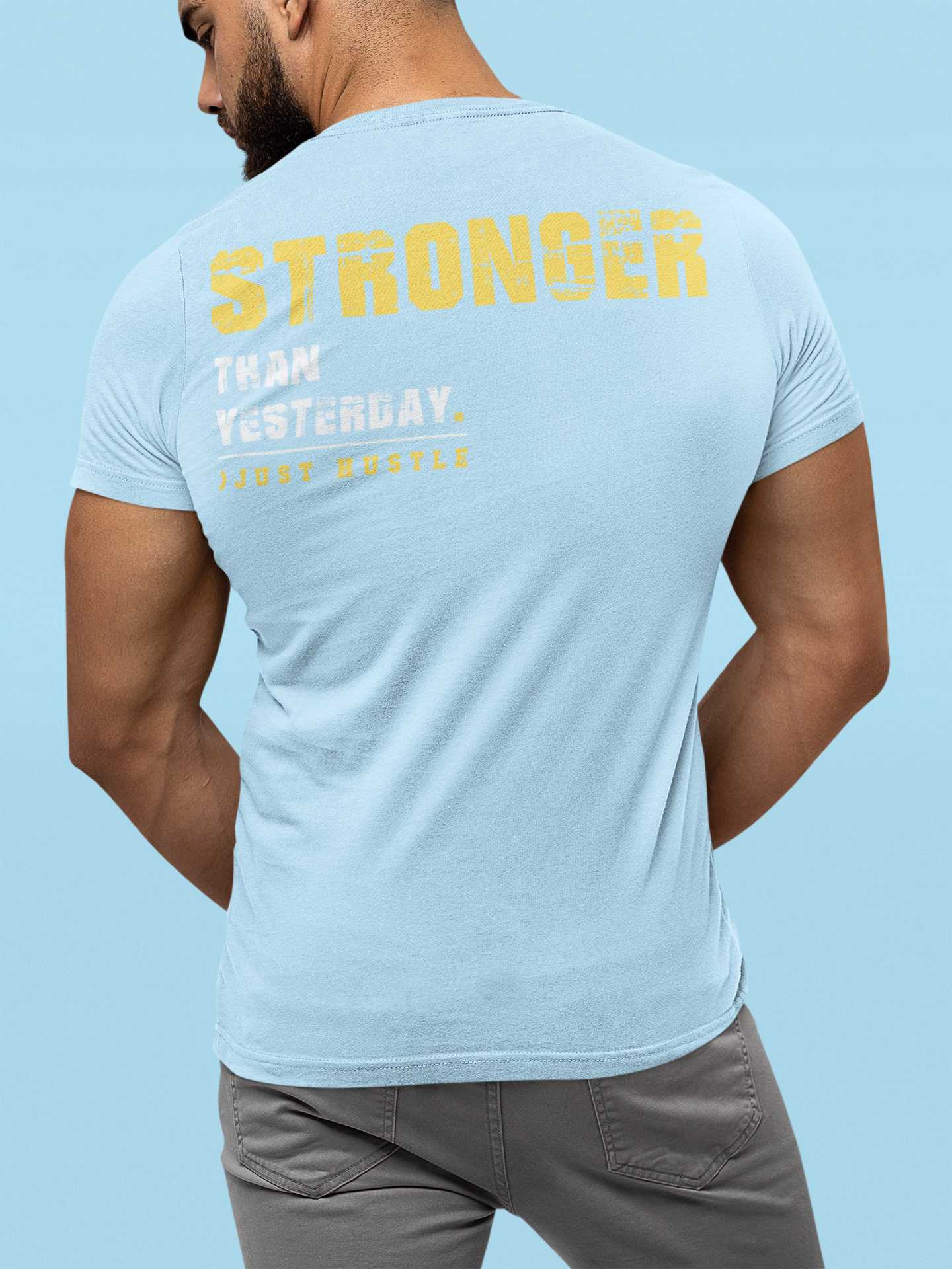 Stronger Than Yesterday - Gym T-Shirt Strong Soul Shirts & Tops