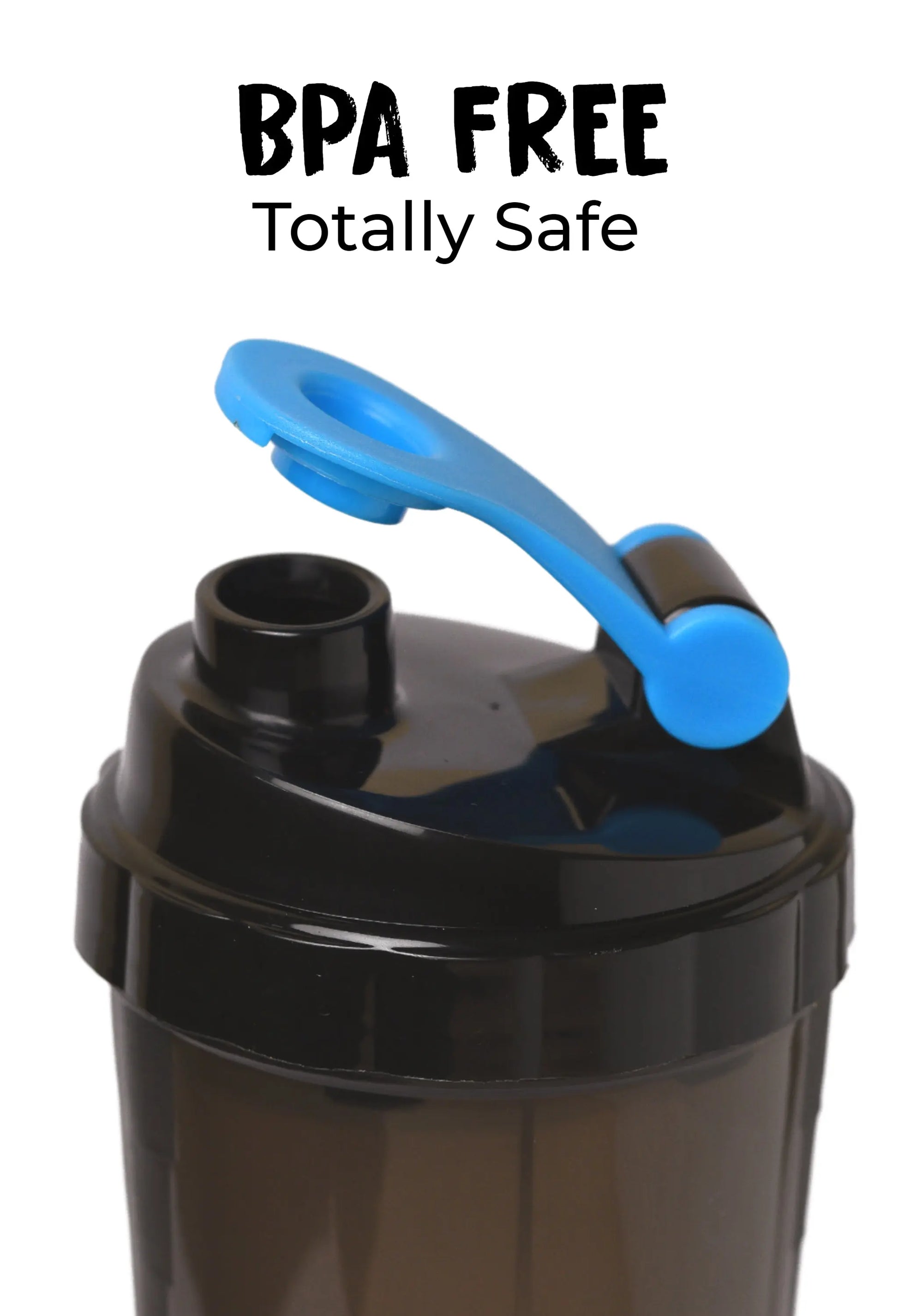 Shaker Train Hard - Protein Pro 700ML - Blue - Strong Soul
