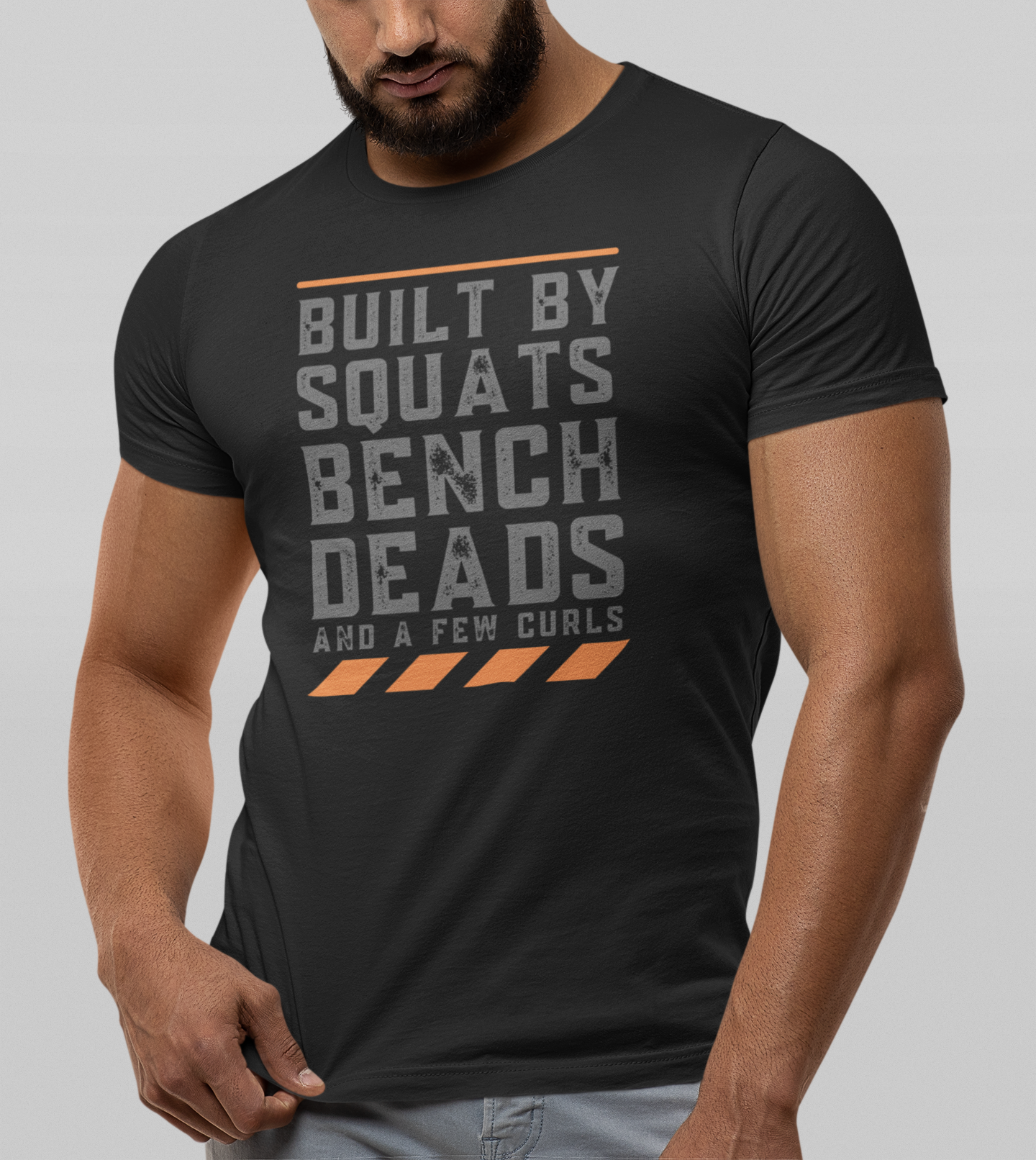 Built By Squats Bench Deads And A Few Curls - Gym T Shirt Strong Soul Shirts & Tops