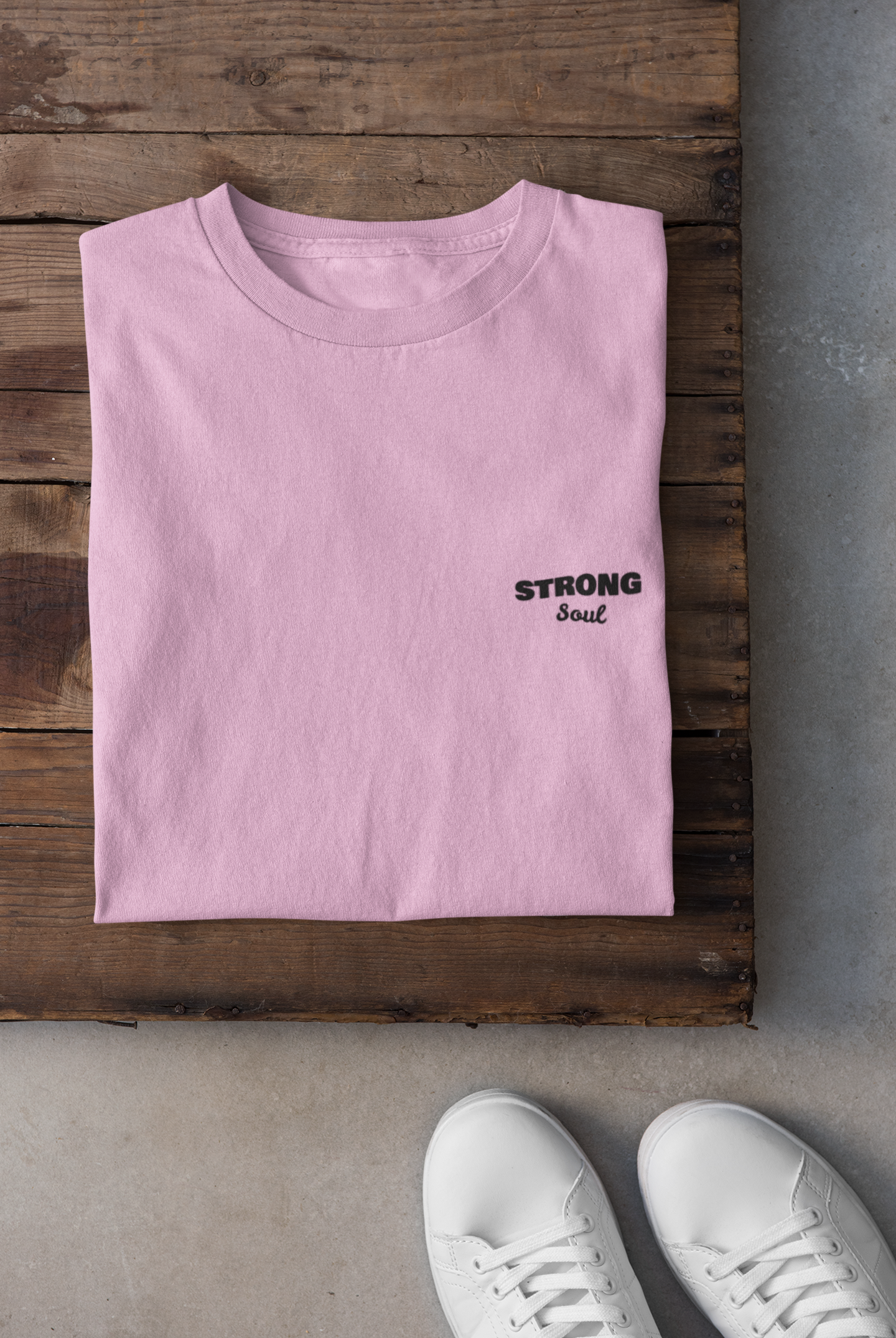 Pink Solid - Gym T Shirt Strong Soul Shirts & Tops