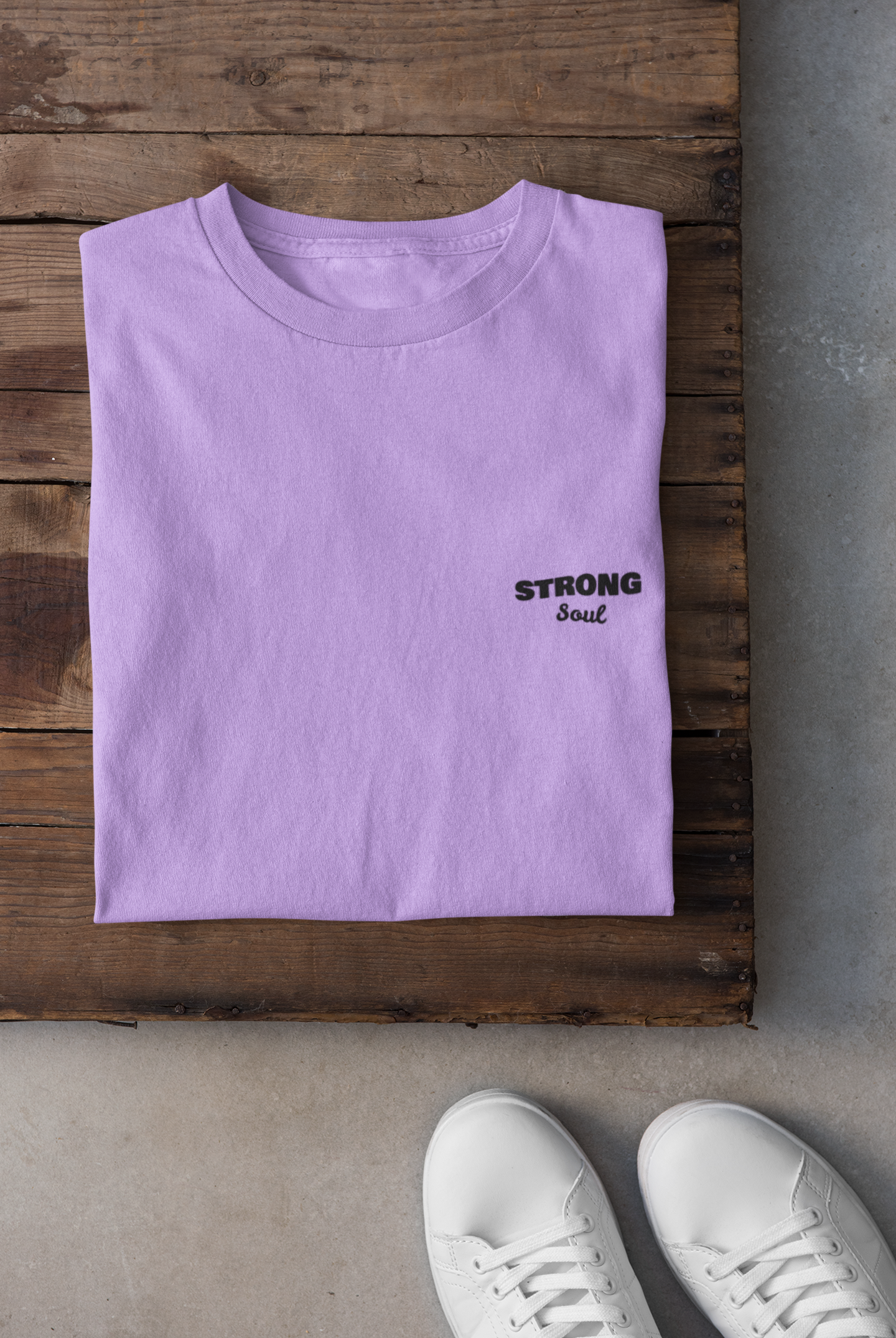 Lavender Solid - Gym T Shirt Strong Soul Shirts & Tops