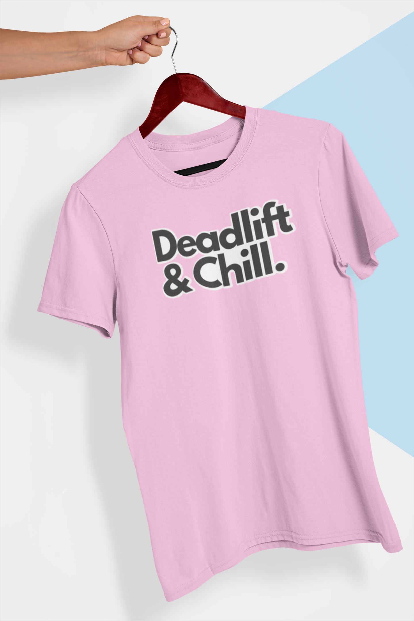 Deadlift And Chill - Women Gym T Shirt Strong Soul Shirts & Tops