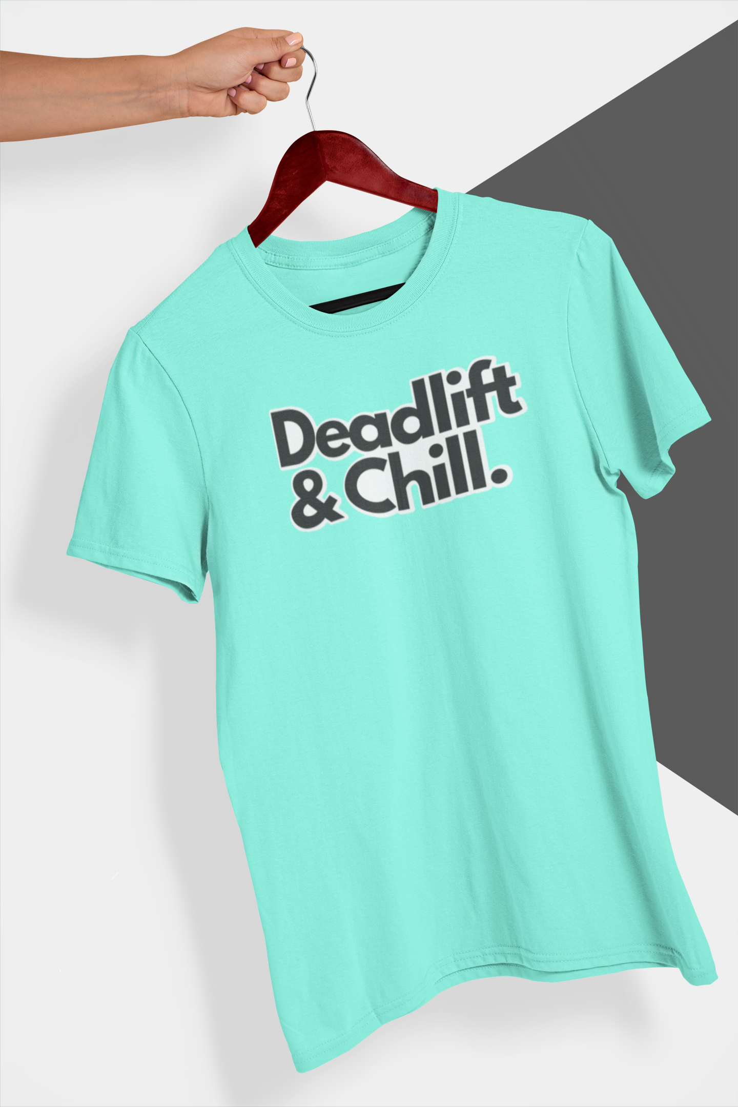 Deadlift And Chill - Women Gym T Shirt Strong Soul Shirts & Tops