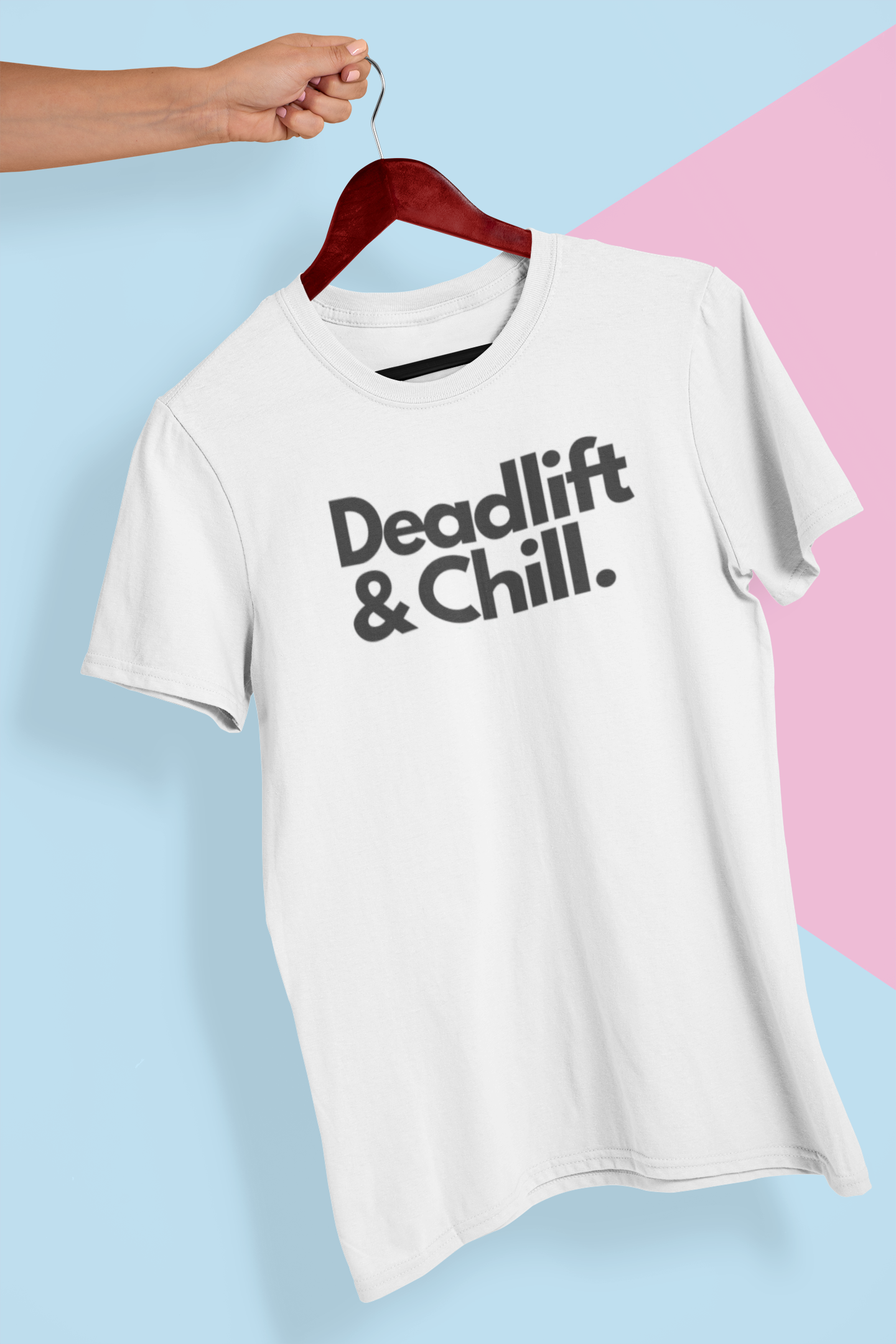 Deadlift And Chill - Women Gym T Shirt Strong Soul Shirts & Tops