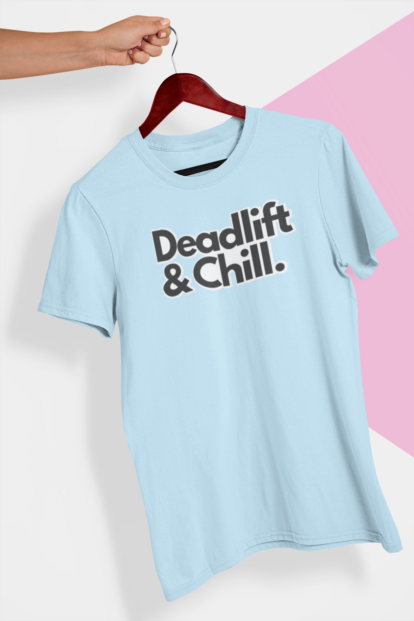 Deadlift And Chill - Women Gym T Shirt Strong Soul Shirts & Tops
