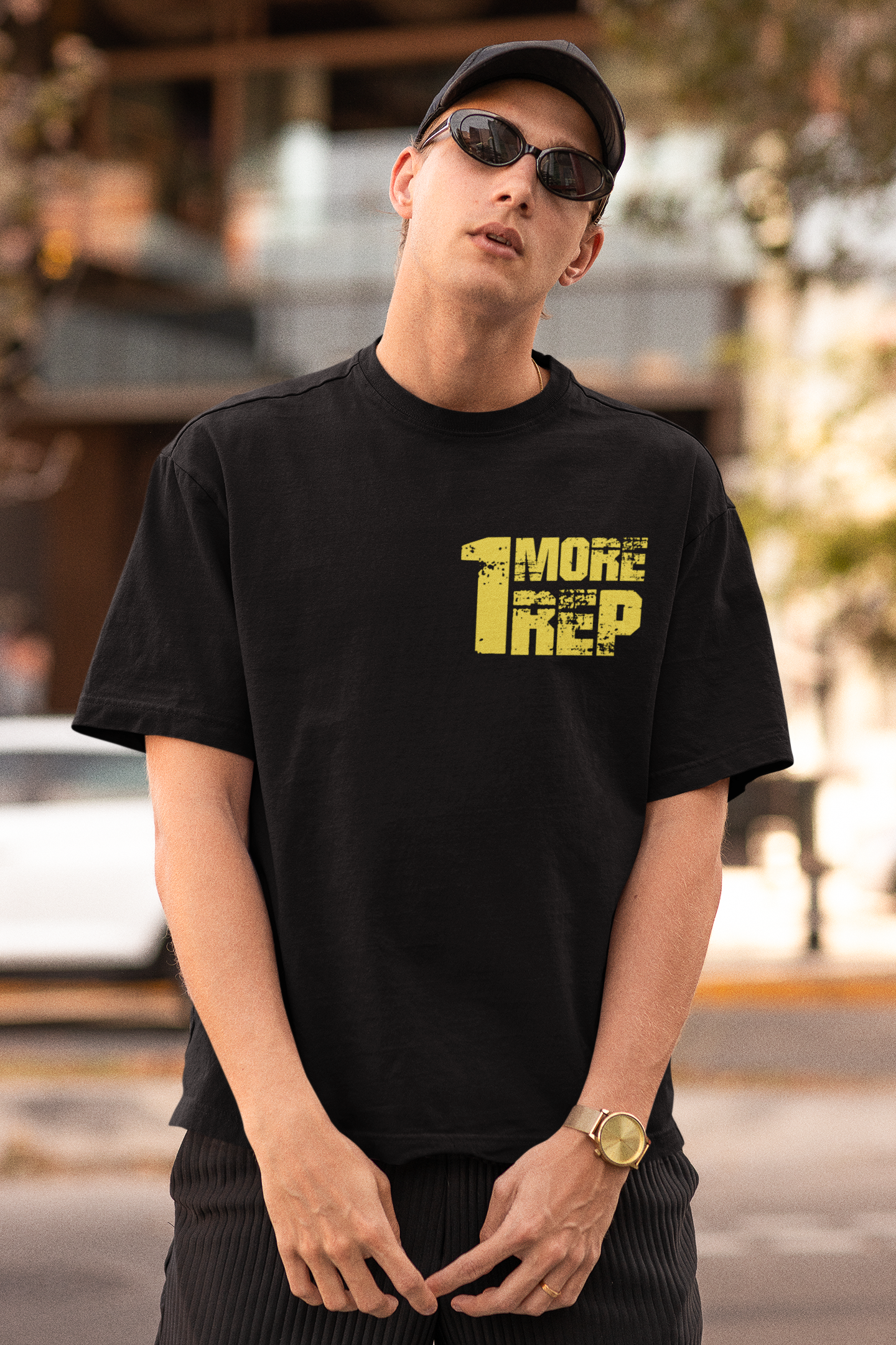 One More Set One More Rep - Gym Oversized T Shirt Strong Soul Shirts & Tops