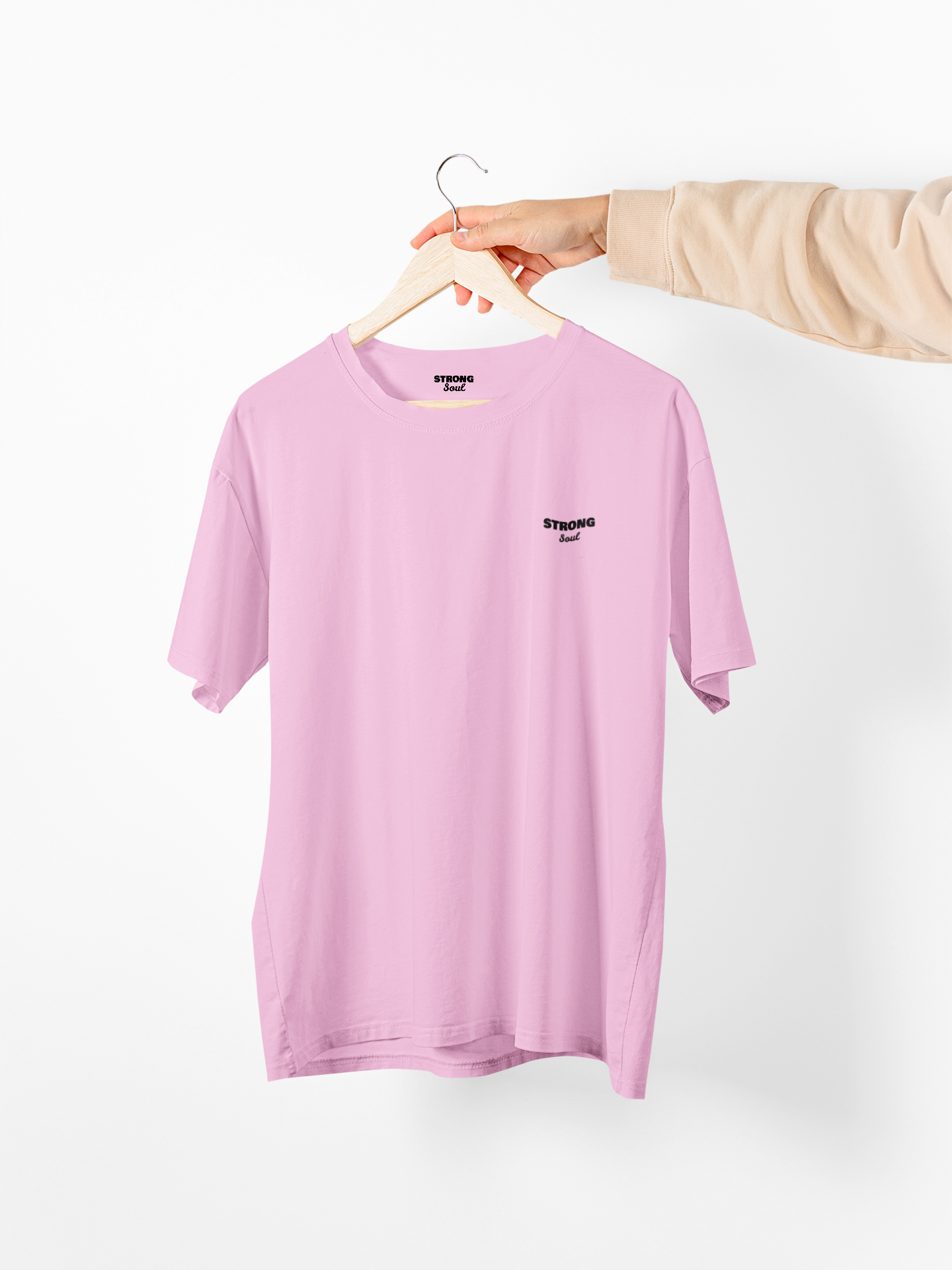 Pink Solid - Gym T Shirt Strong Soul Shirts & Tops
