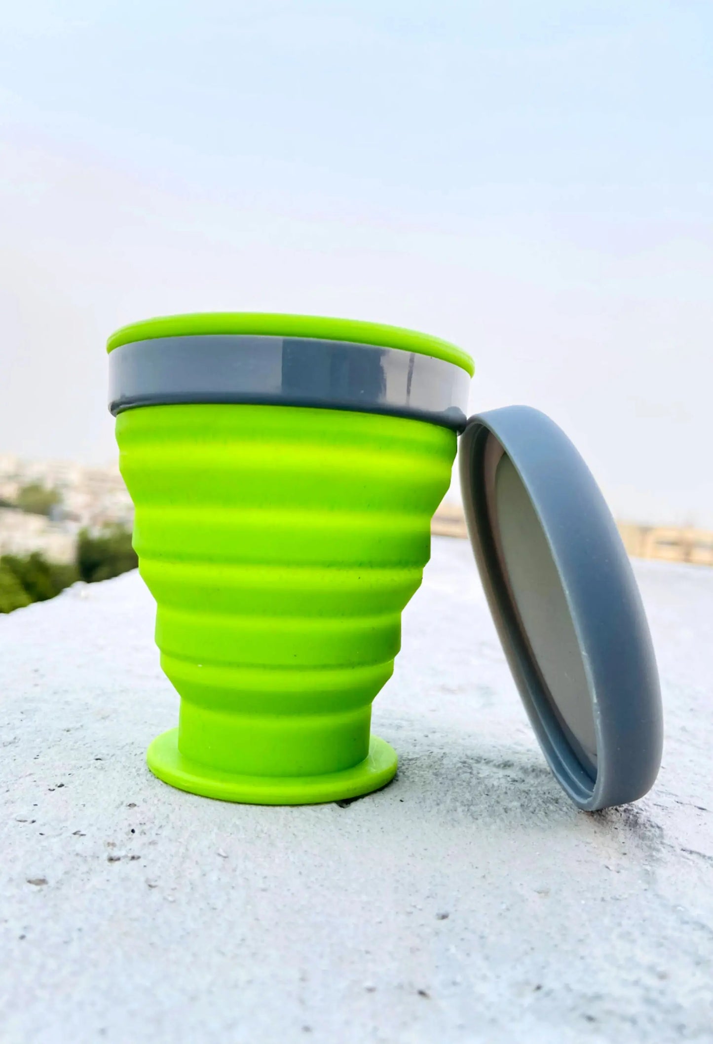 reFold Travel Cup - Lime Green - 300ML Strong Soul Accessories