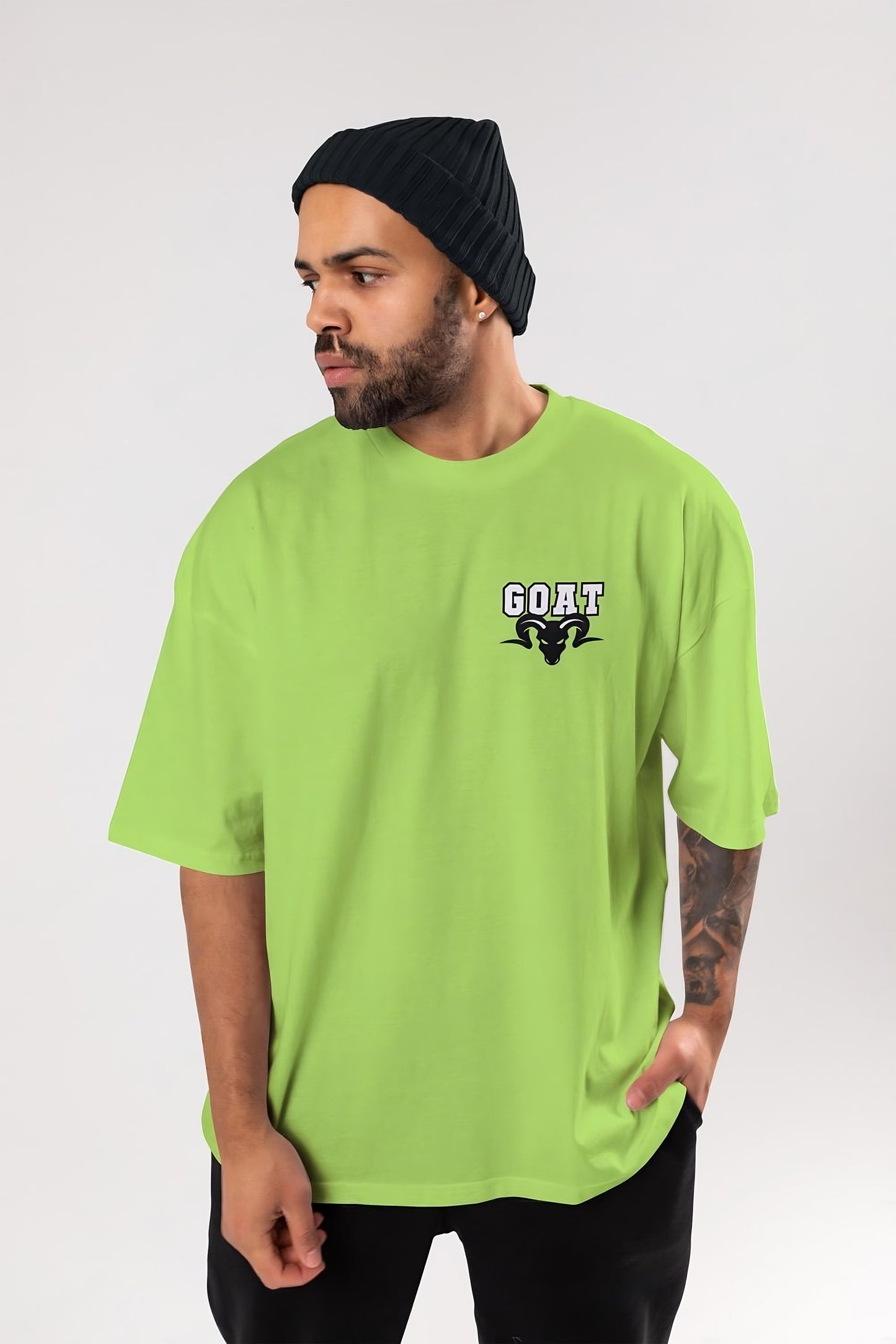 GOAT - Neon - Gym Oversized T Shirt Strong Soul Shirts & Tops