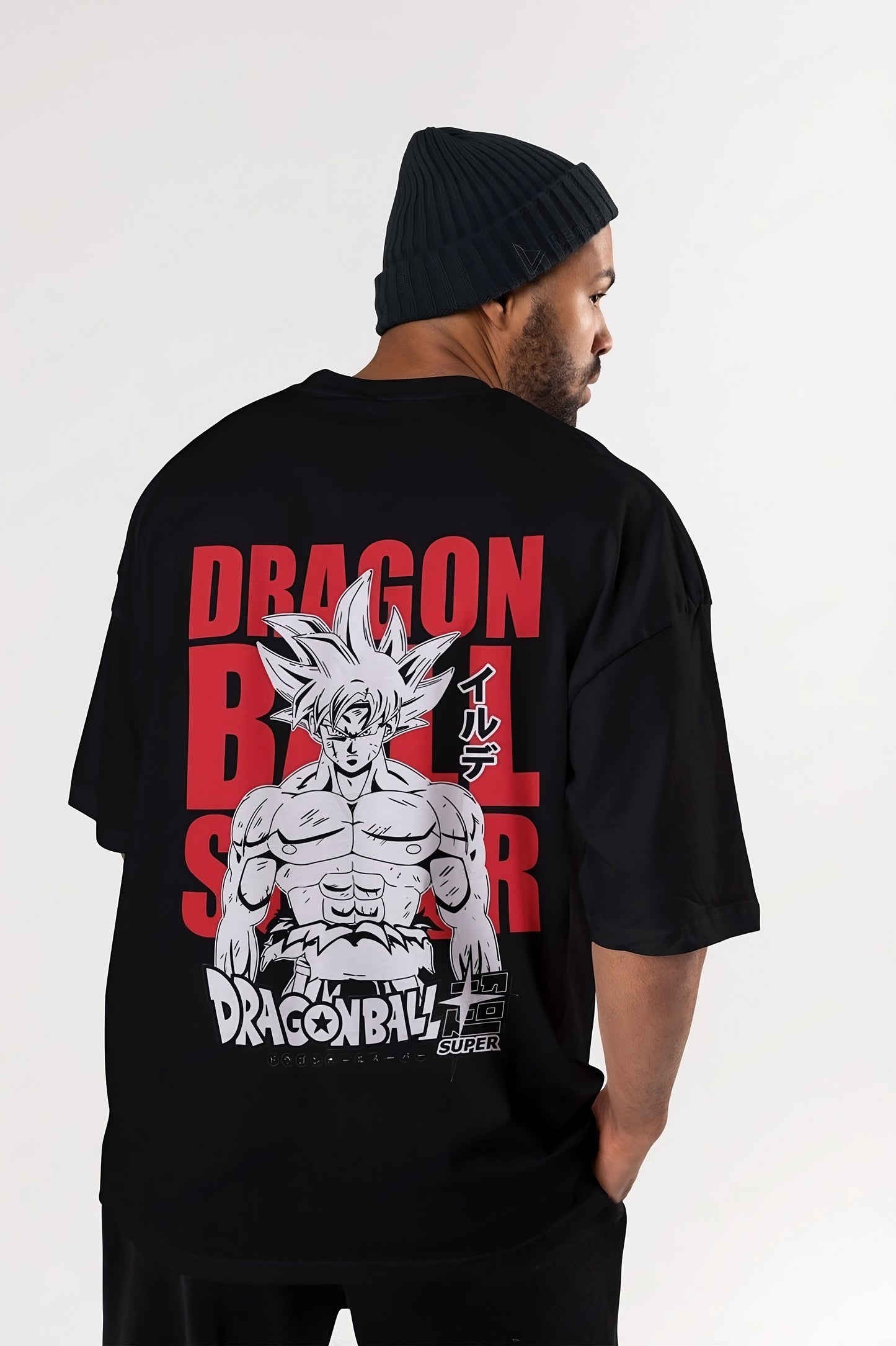 Dragon Ball Z Super - Gym Oversized T Shirt Strong Soul Shirts & Tops