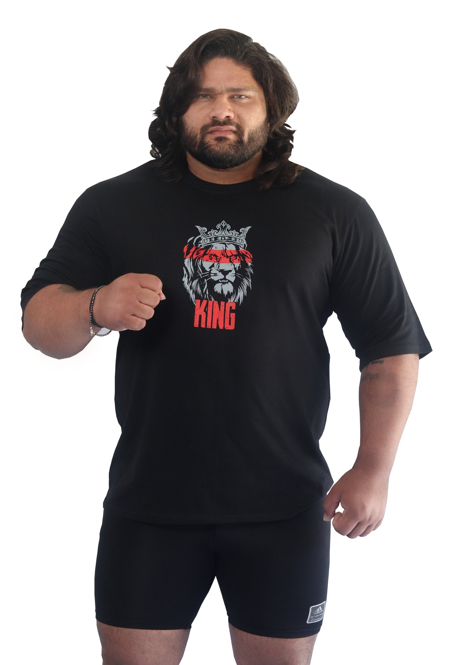 Live like a KING - Gym Oversized T Shirt Strong Soul Shirts & Tops