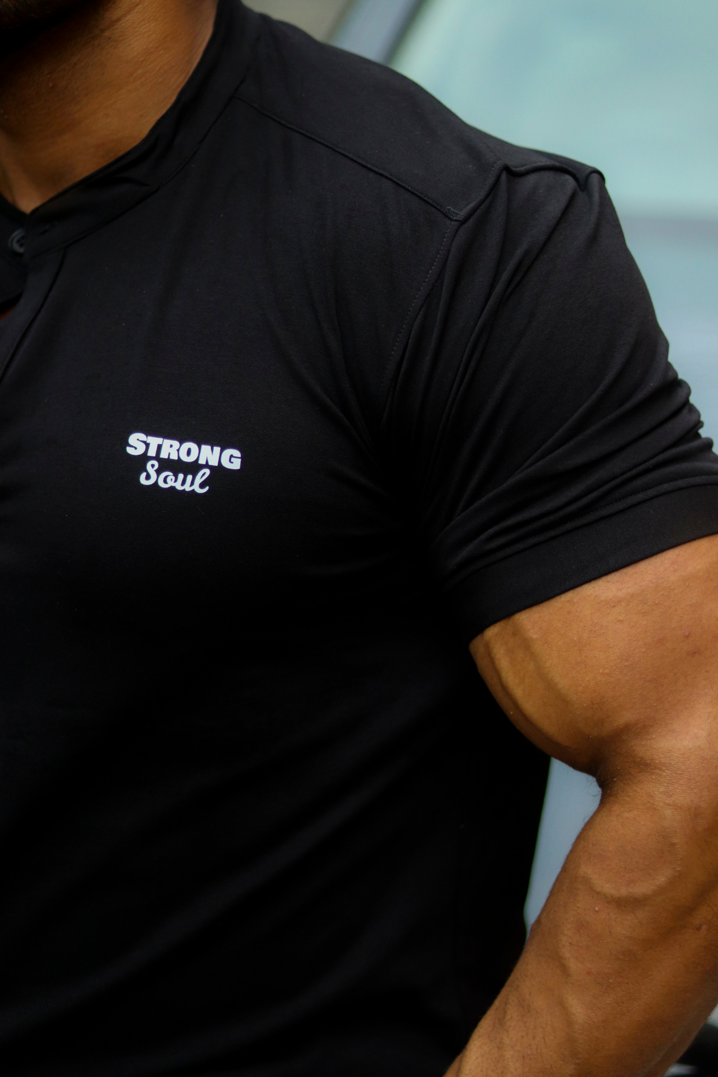 Plain Muscle Shirt Strong Soul Shirts & Tops