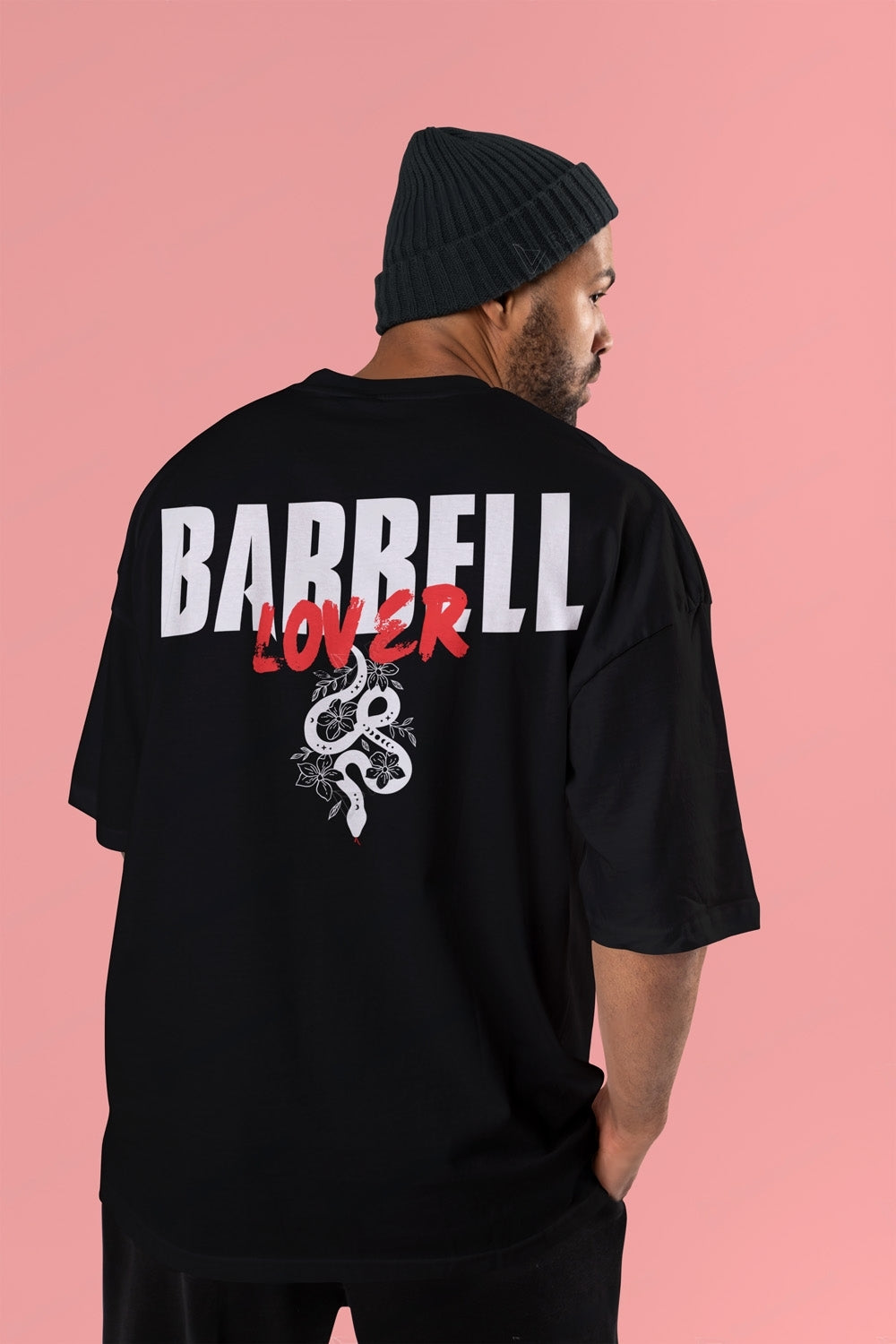 Barbell Lover - Gym Oversized T Shirt Strong Soul Shirts & Tops