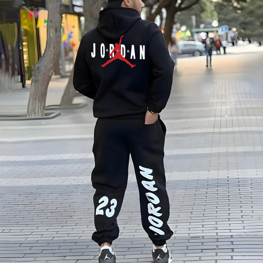 23 Air Black - Hoodie And Sweatpants - Co-ord Set