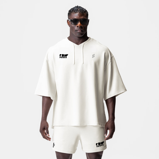 Monster Muscle - Off White - Co-ord Set