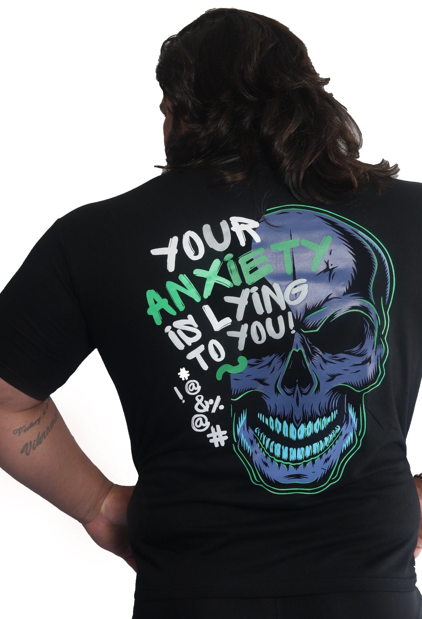 Your anxiety is lying to you - Gym Oversized T Shirt Strong Soul Shirts & Tops