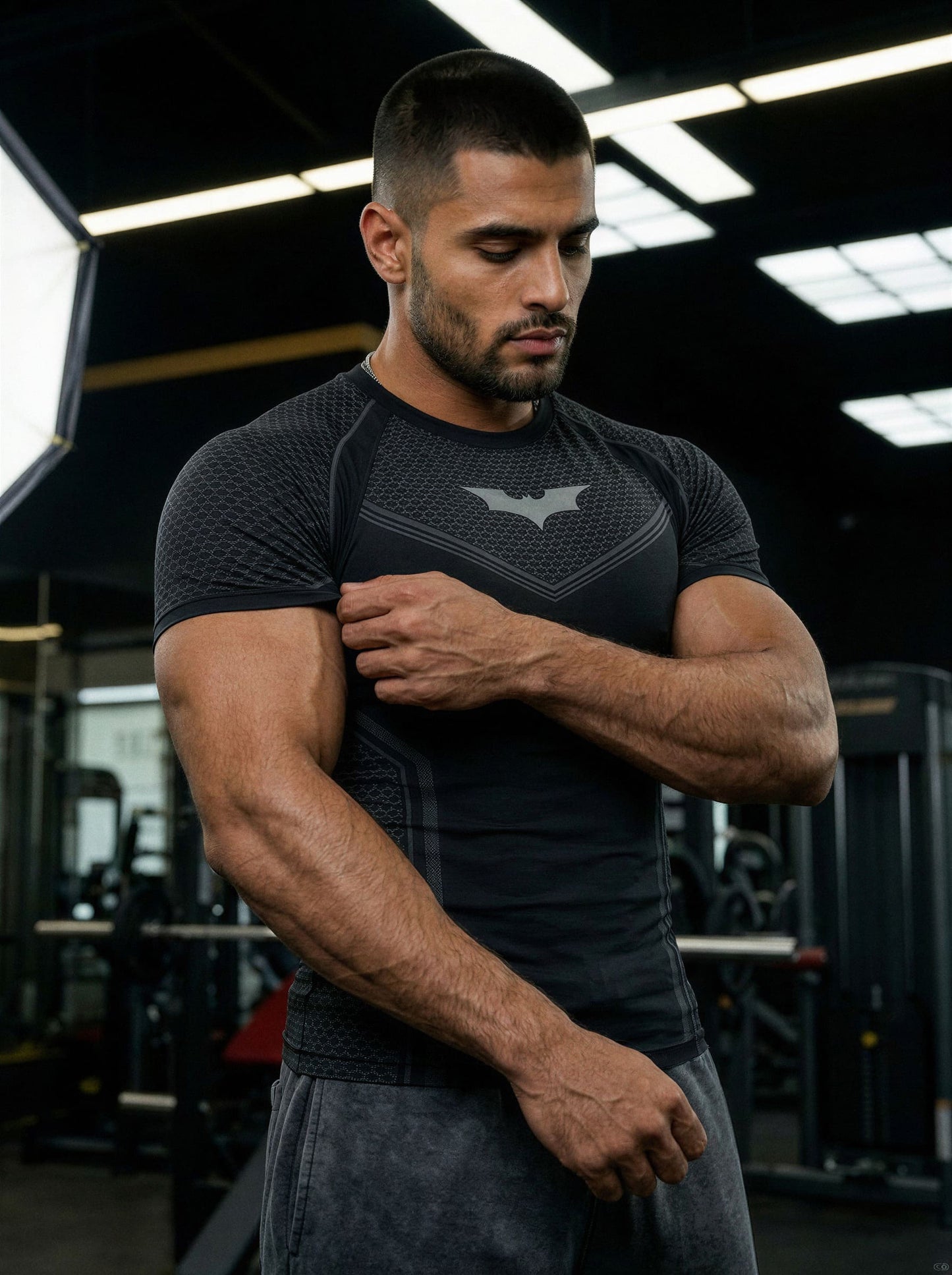 Dark Knight - Cotton Lycra Compression