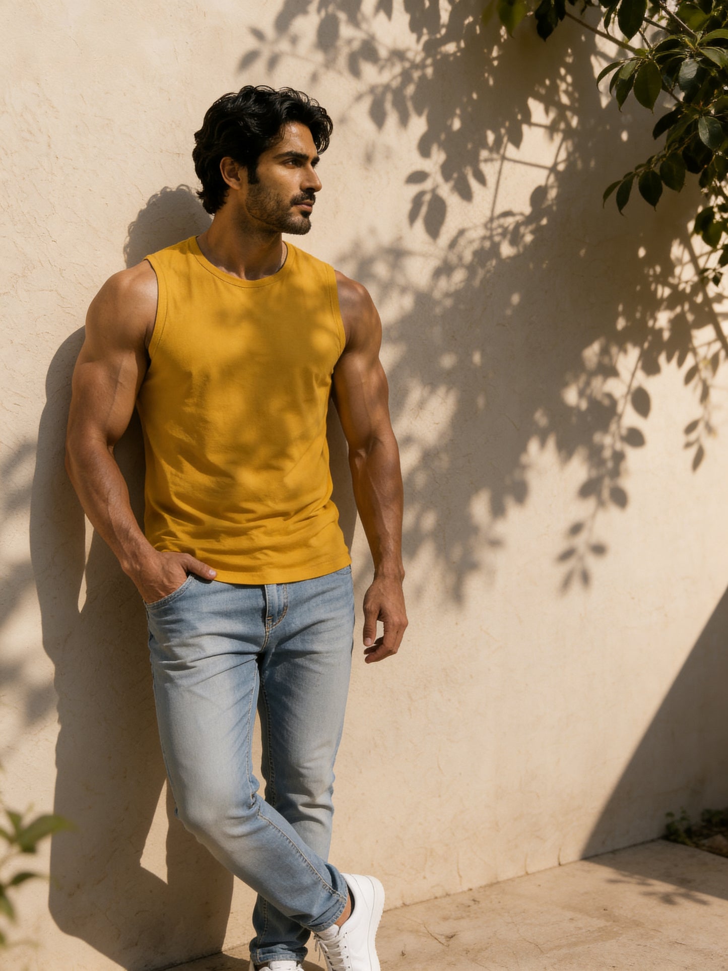 Yellow StrongFlex Elite Tank - Apple Cut