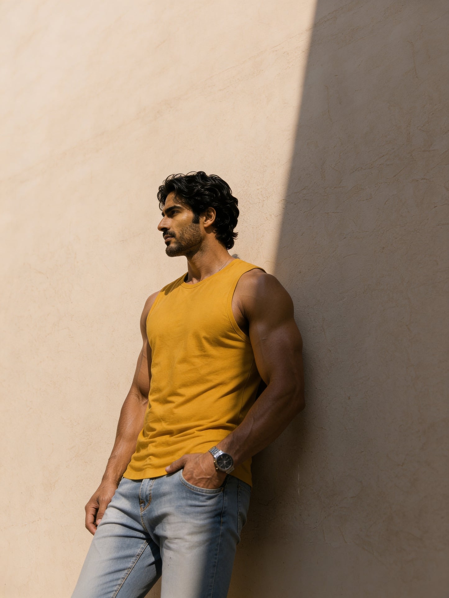 Yellow StrongFlex Elite Tank - Apple Cut