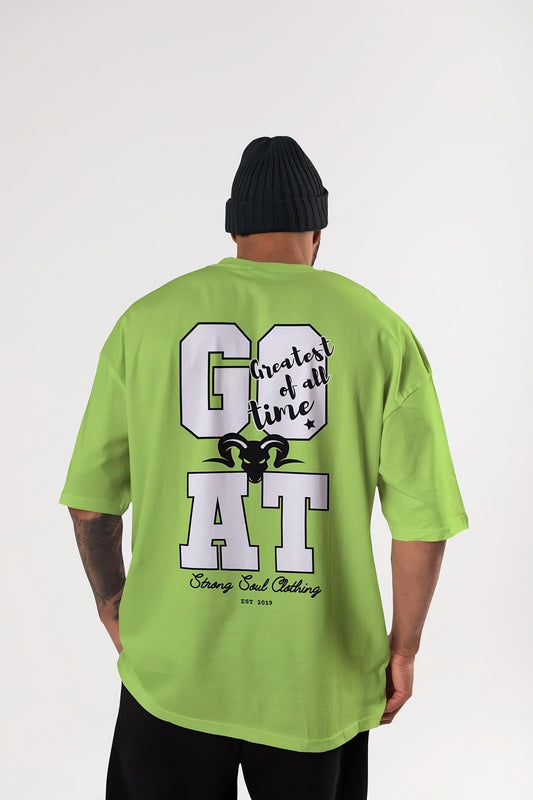 GOAT - Neon - Gym Oversized T Shirt Strong Soul Shirts & Tops