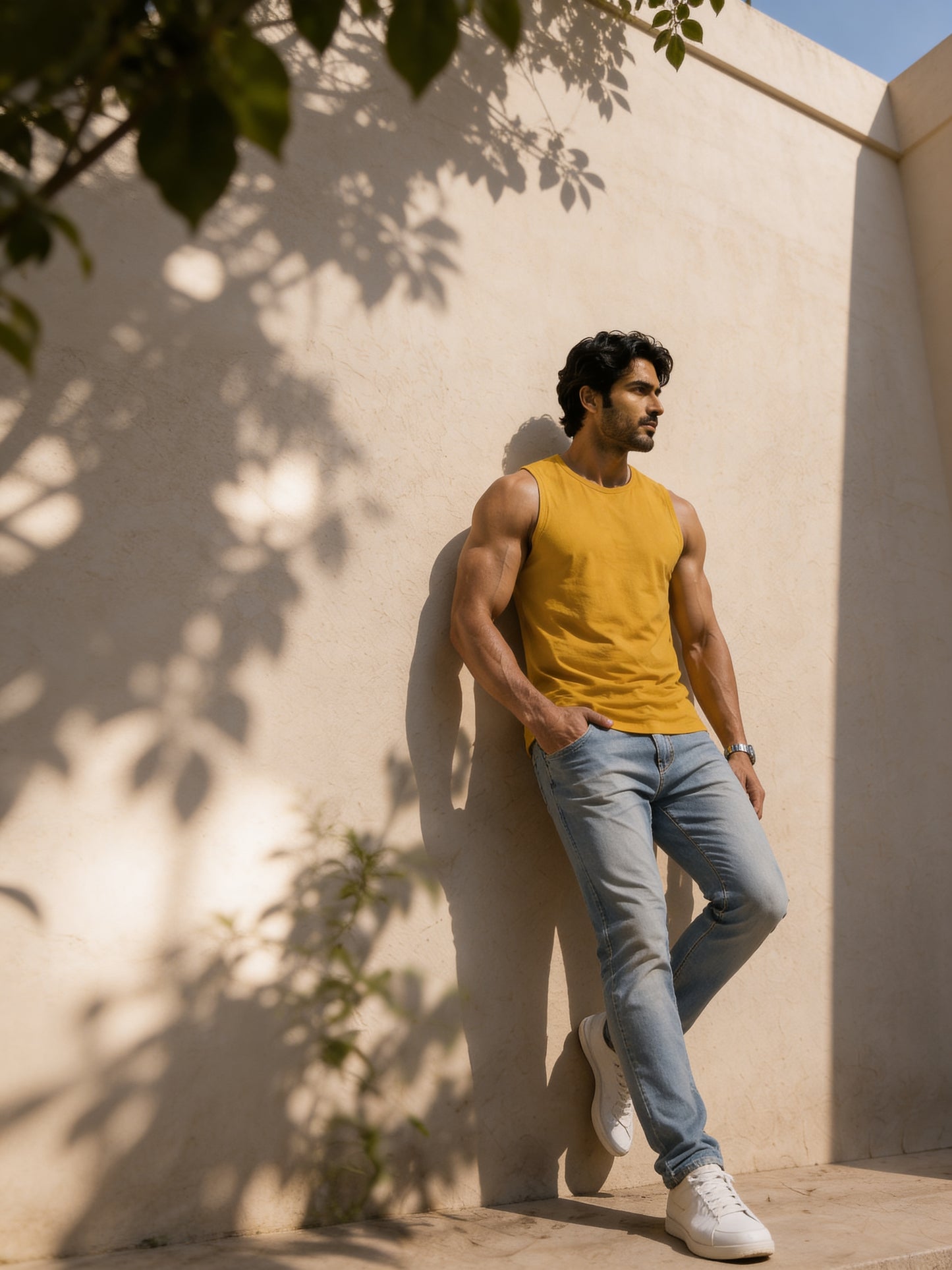 Yellow StrongFlex Elite Tank - Apple Cut