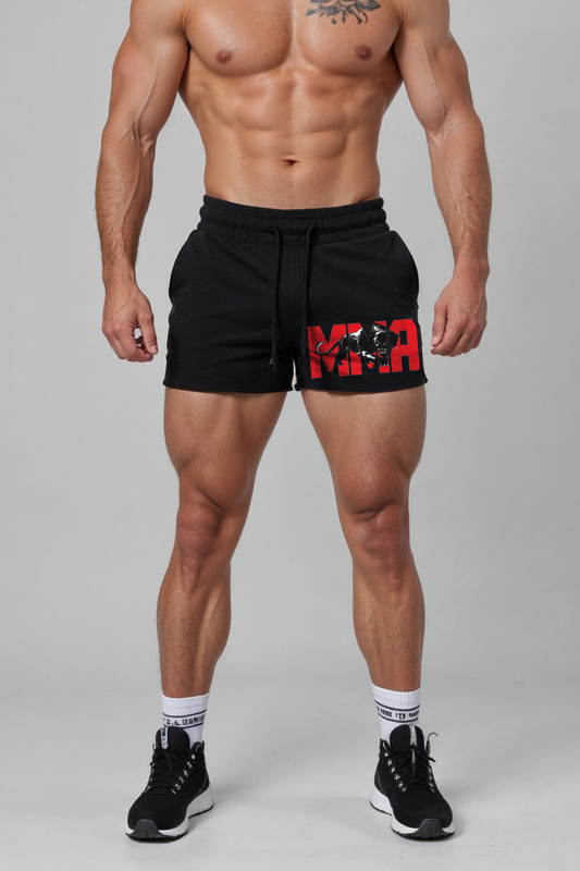 Black - MMA - Short Shorts 101