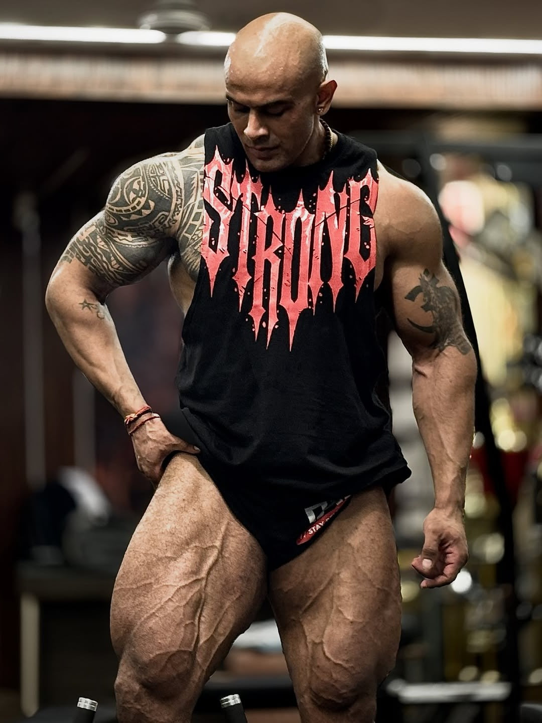 Strong Metal Font - T101 - Muscle Daddy - Black