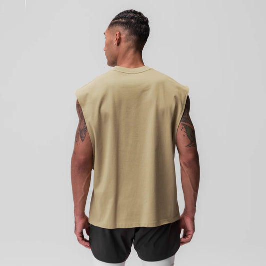 PowerFlex - Beige Co-ord Set Strong Soul Shirts & Tops