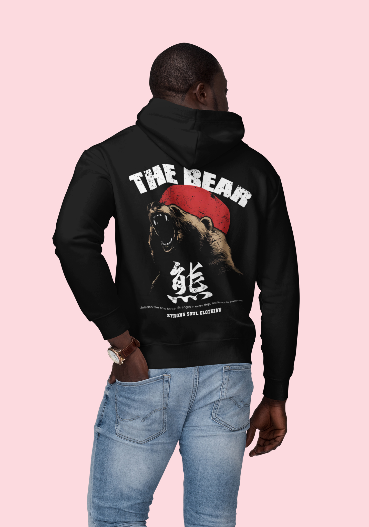 The Bear - Black - Unisex Hoodie