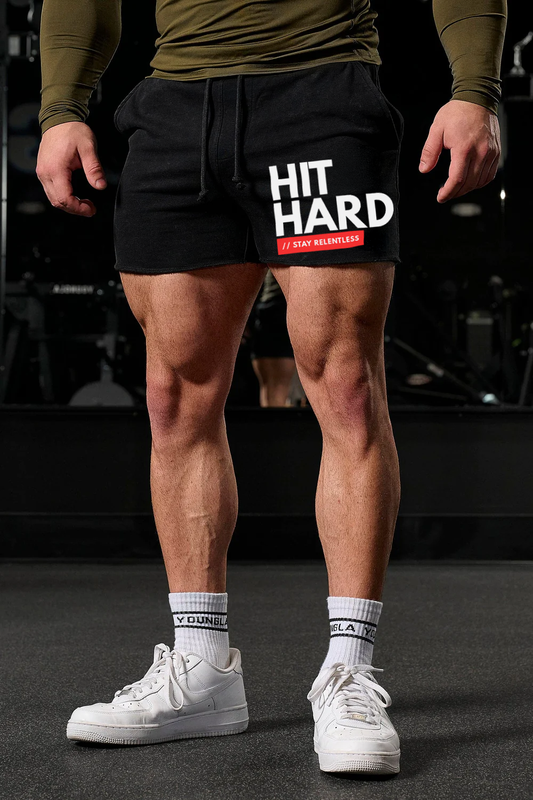 Black - HIT HARD - Short Shorts 101