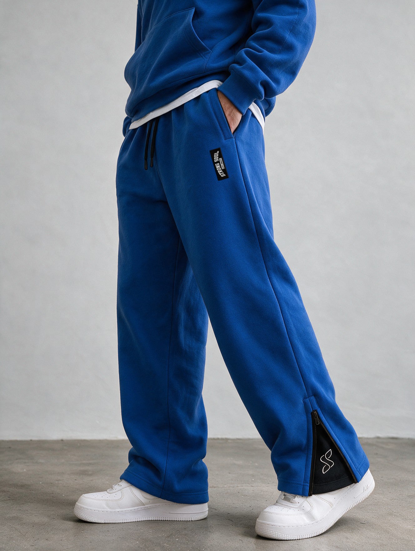 Royal Blue - Flat Fleece Jogger 420 GSM