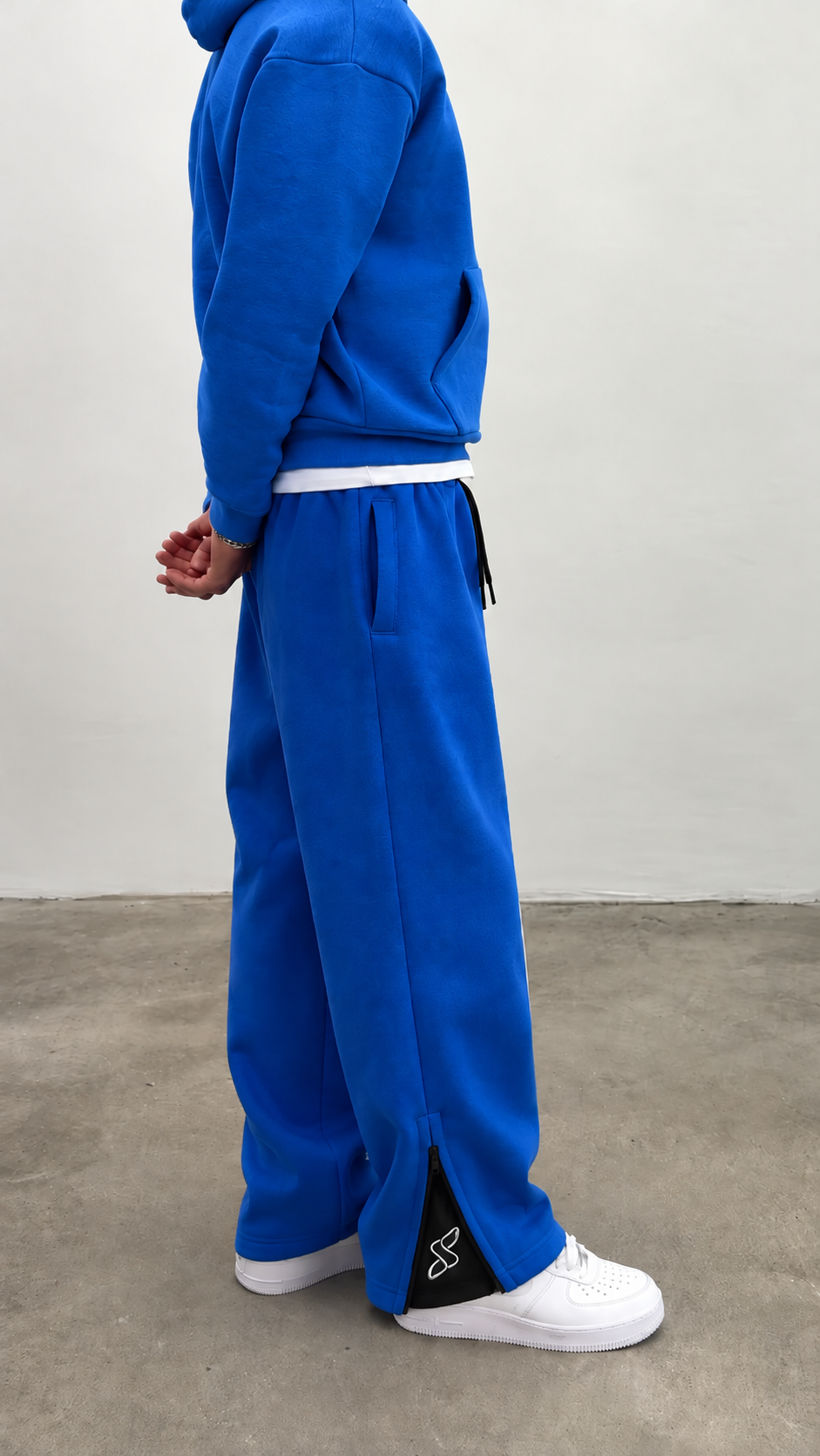 Royal Blue - Flat Fleece Jogger 420 GSM