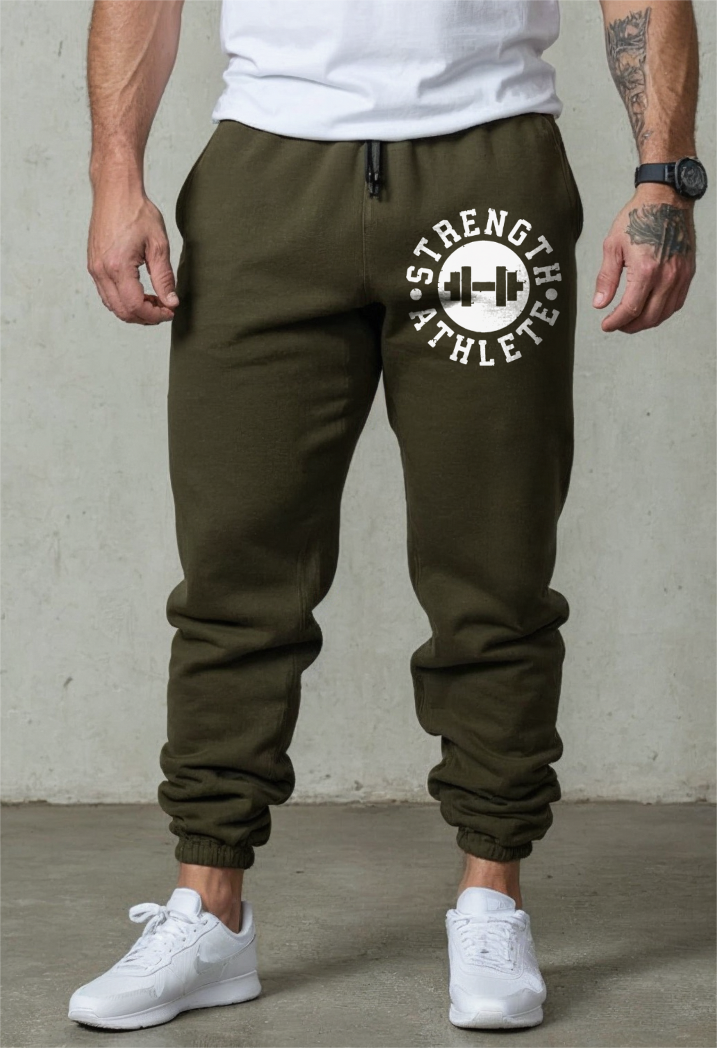 Strength Athelete - Joggers P106 - Army Green