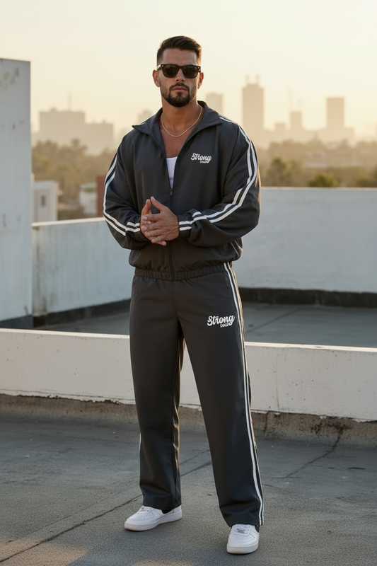 TS101 - Charcoal - Summer TrackSuit