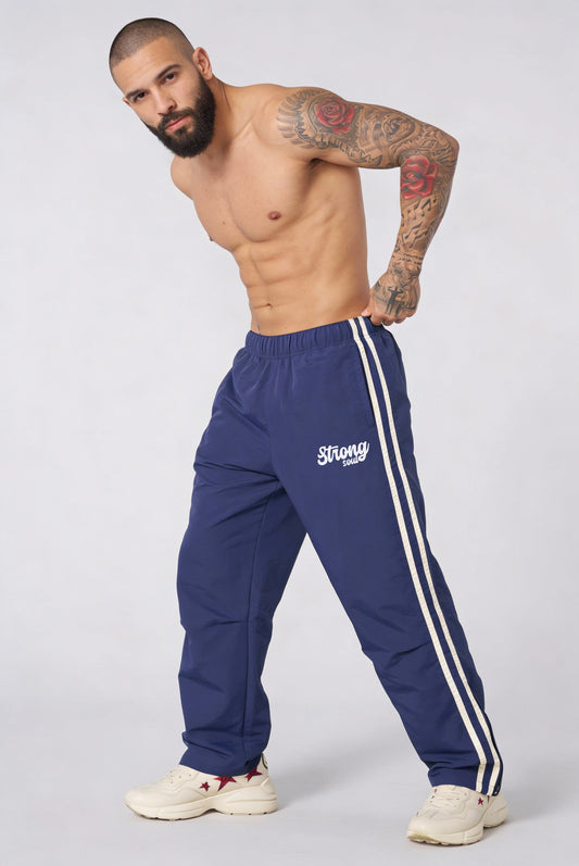 TS101 - Blue - Summer TrackSuit Strong Soul Track Pants