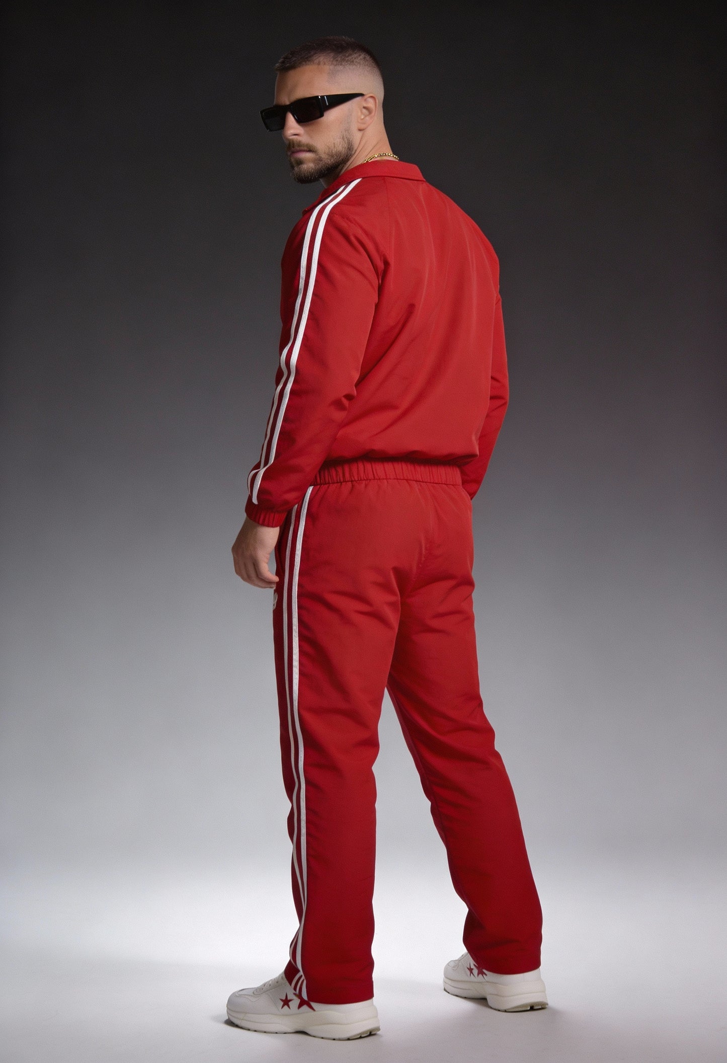 TS101 - Red - Summer TrackSuit