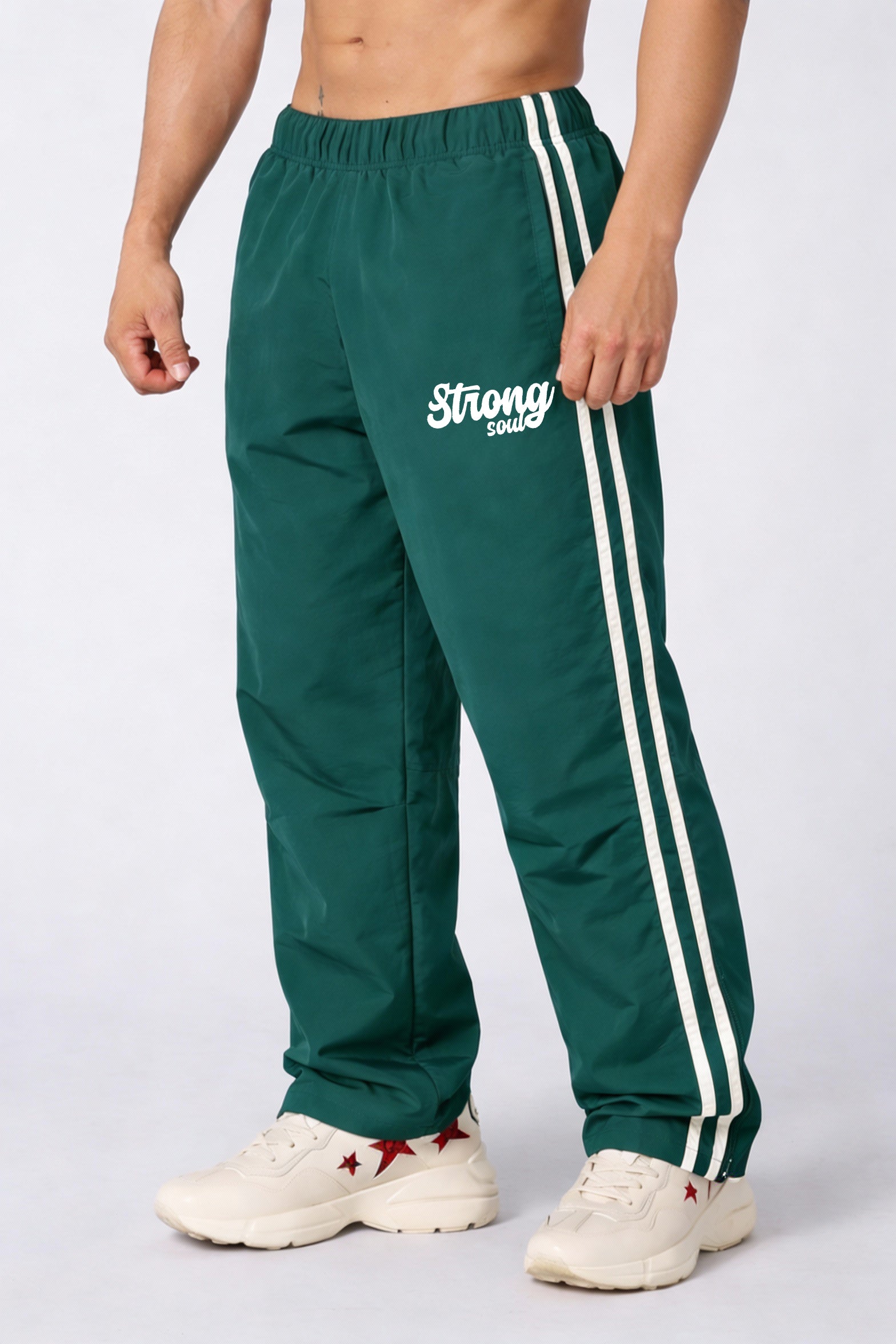 TS101 - Emerald Green - Flagship TrackSuit Strong Soul Track Pants