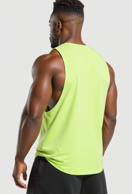 Neon Green - T101 - Muscle Daddy - Drop Arm