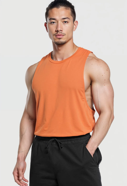 Orange - T101 - Muscle Daddy - Drop Arm