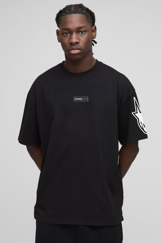 T-Shirt - Black - Ducati Corse - Oversized