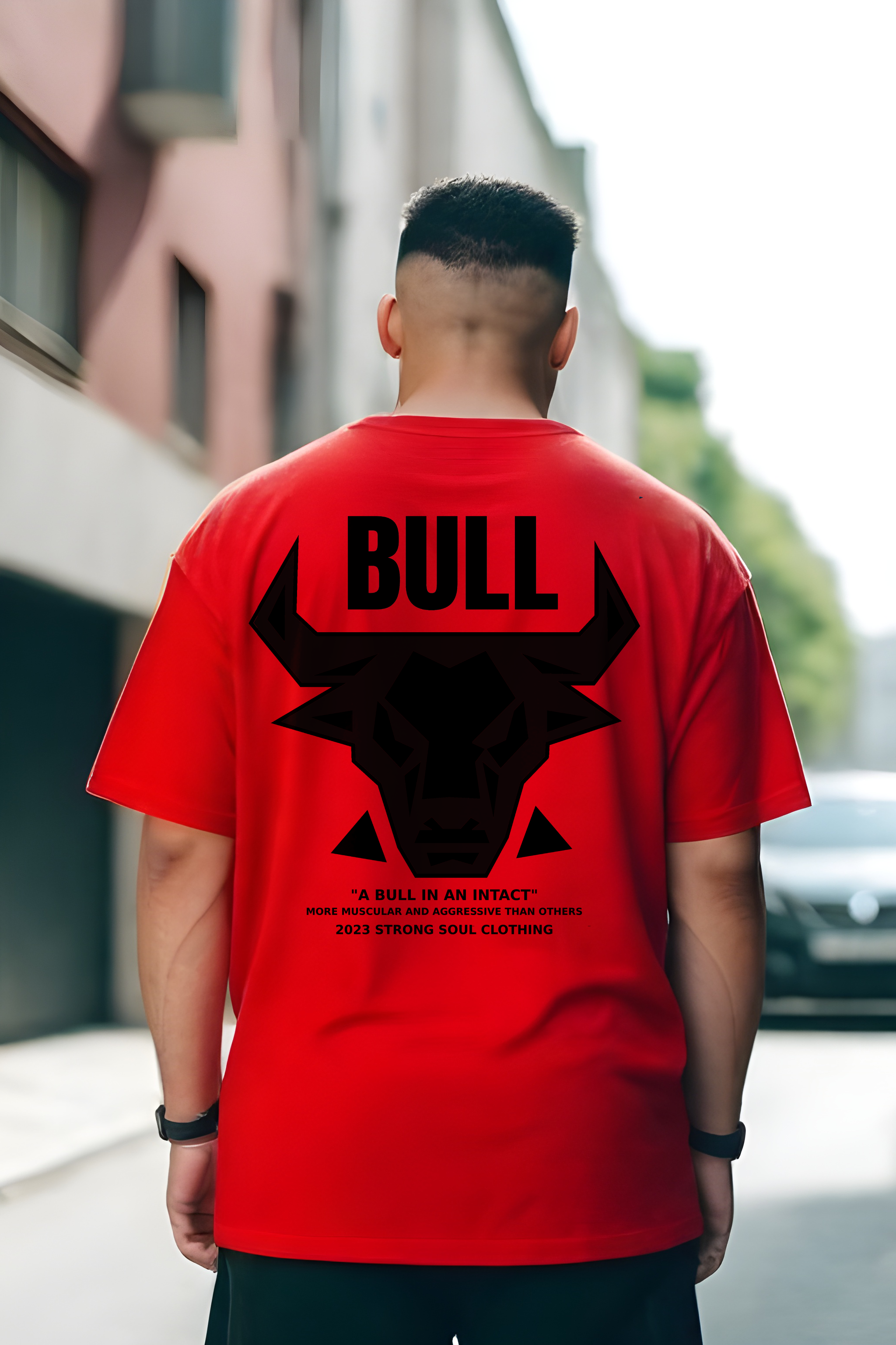 bull t shirt gym