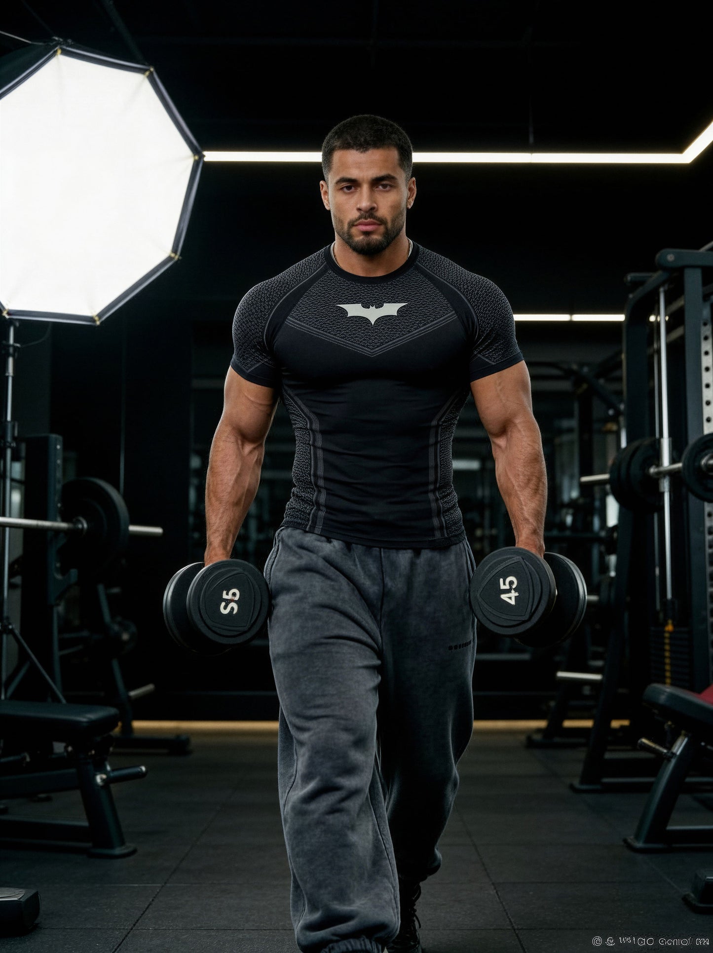 Dark Knight - Cotton Lycra Compression