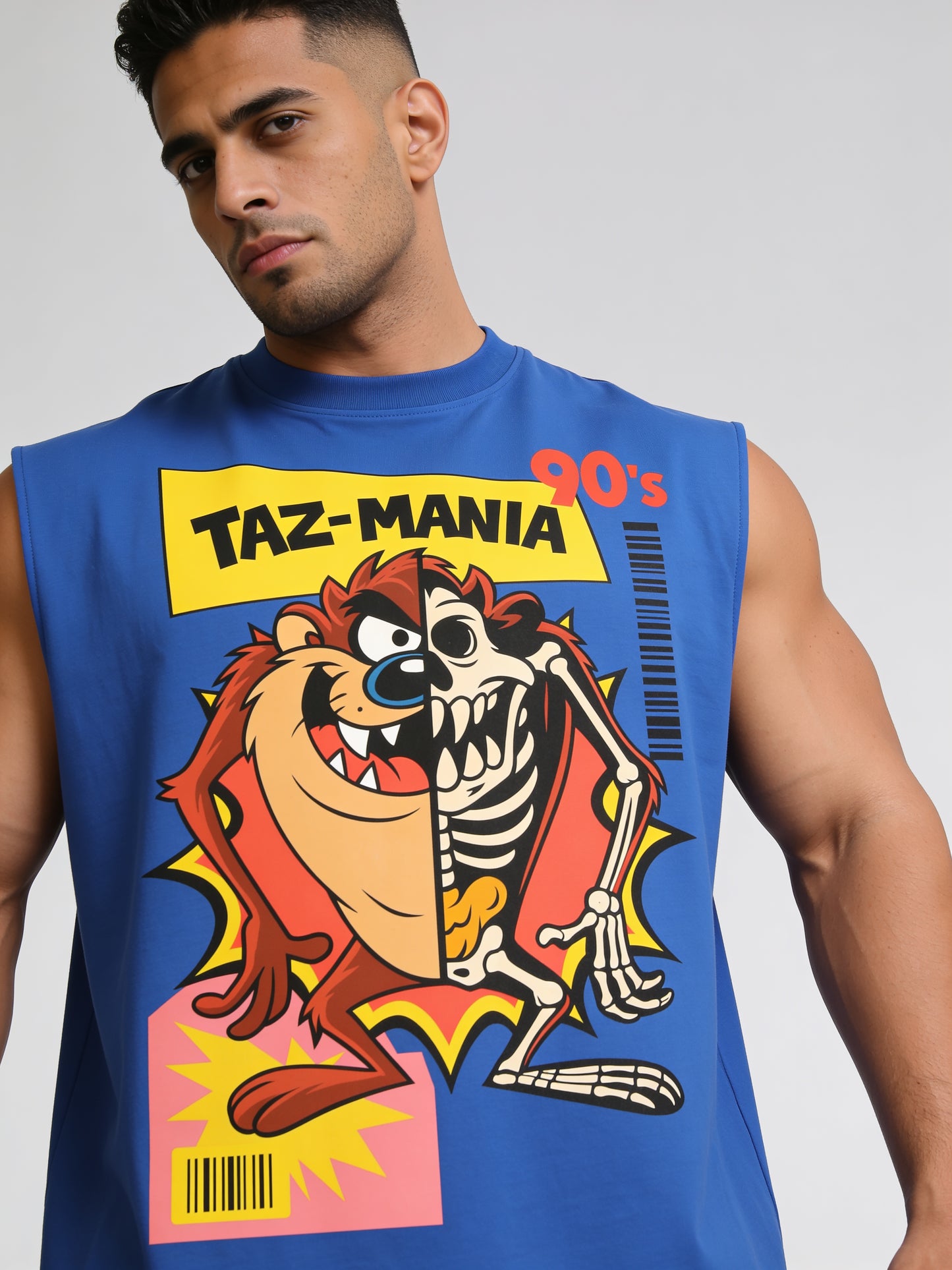 Royal Blue - T104 - Tazz - Crop Cut-Offs