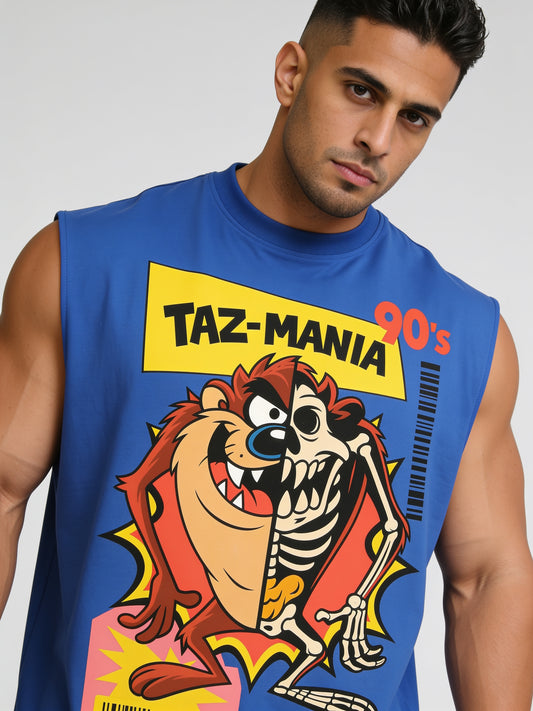 Royal Blue - T104 - Tazz - Crop Cut-Offs