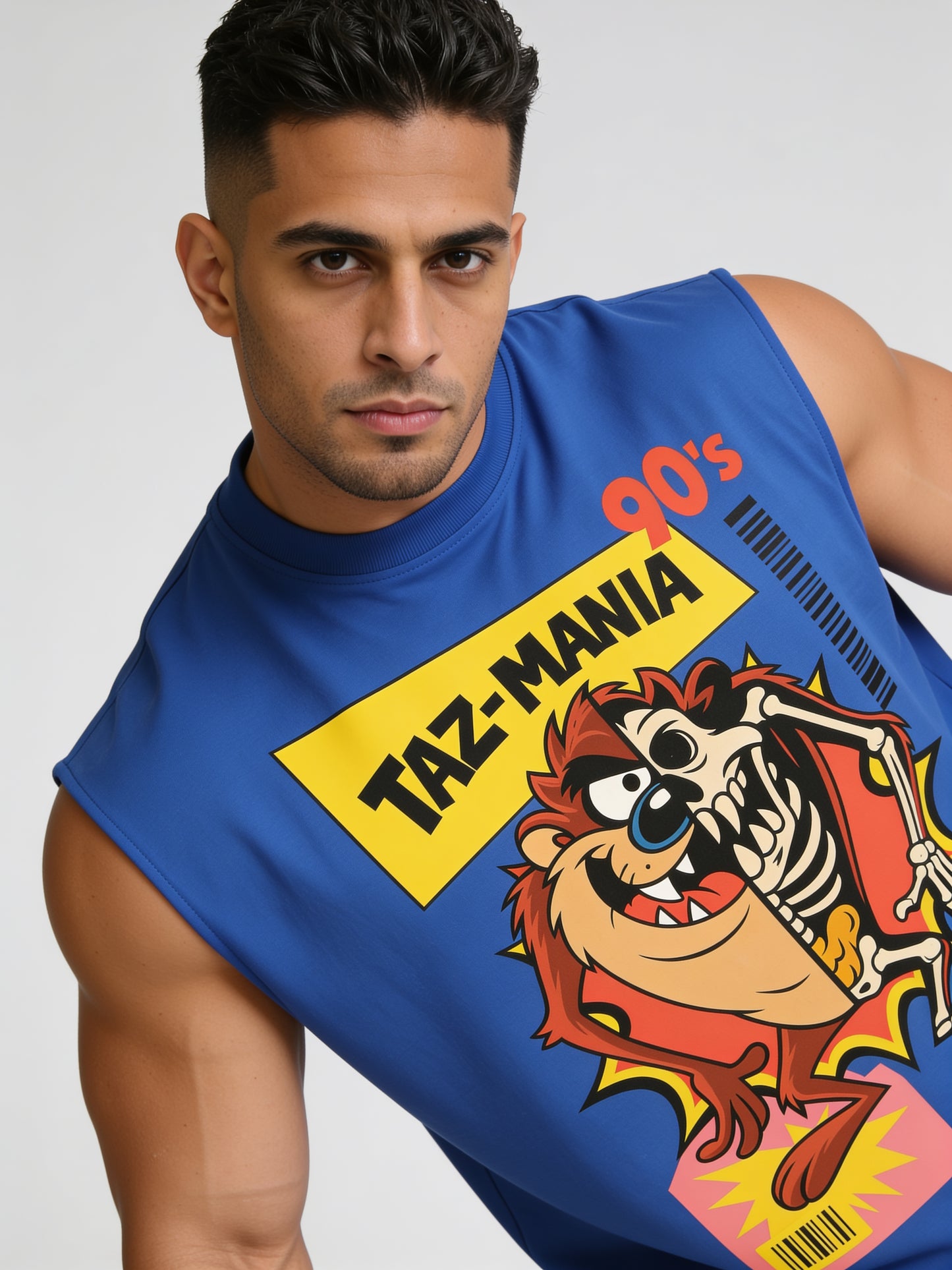 Royal Blue - T104 - Tazz - Crop Cut-Offs