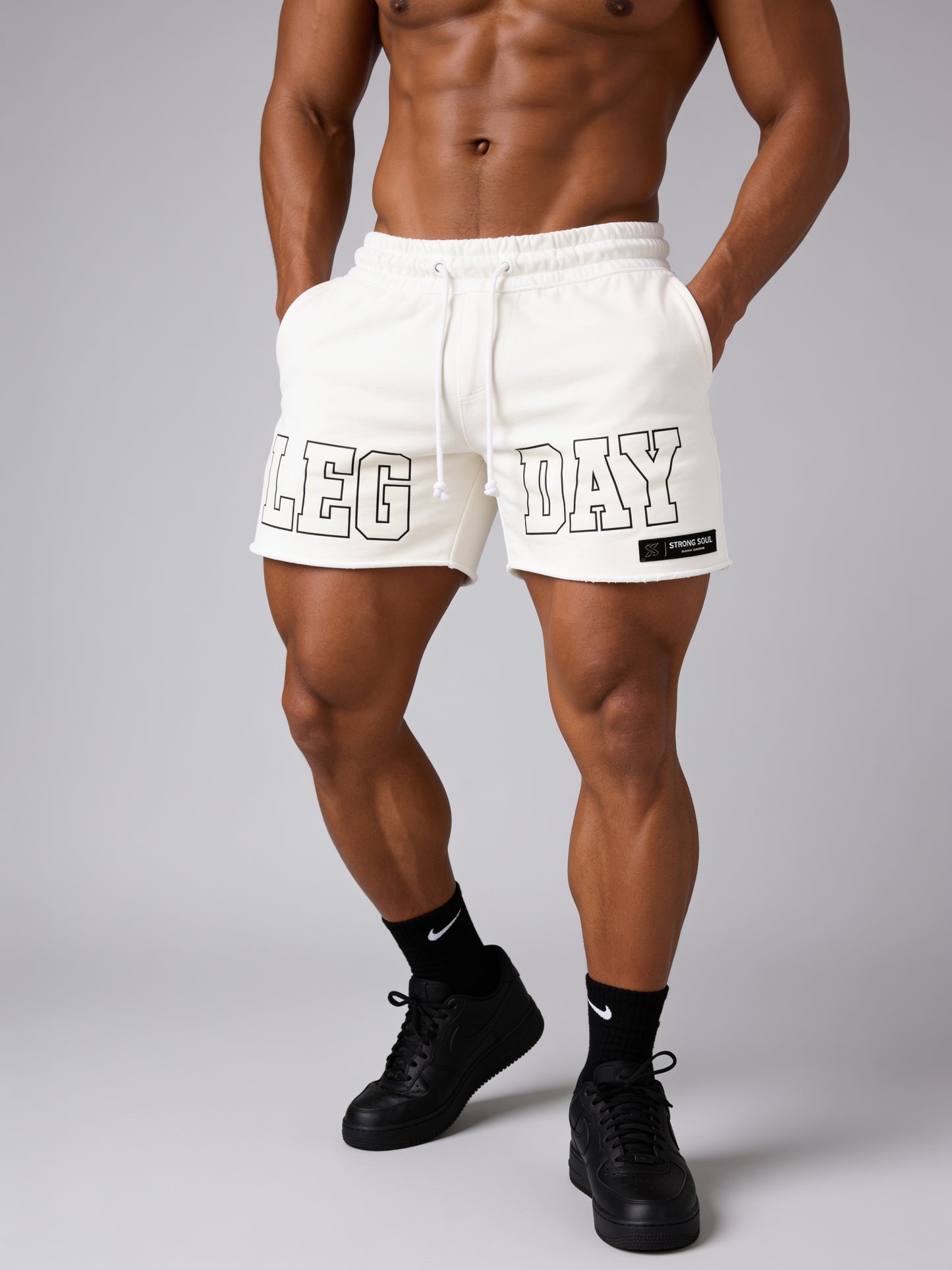 Short Shorts 101 - Leg Day - Off White