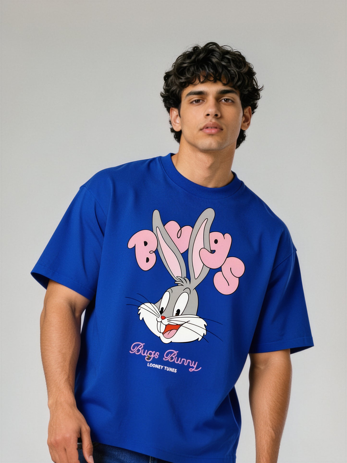T-Shirt - Black - Bugs - Oversized