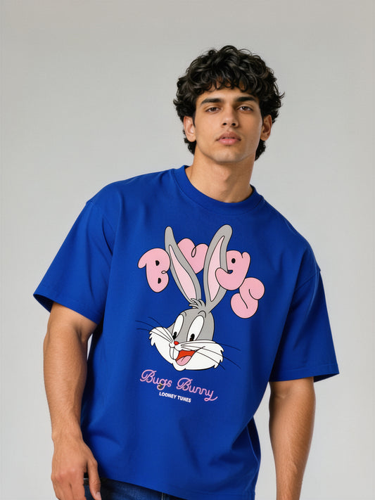 T-Shirt - Black - Bugs - Oversized
